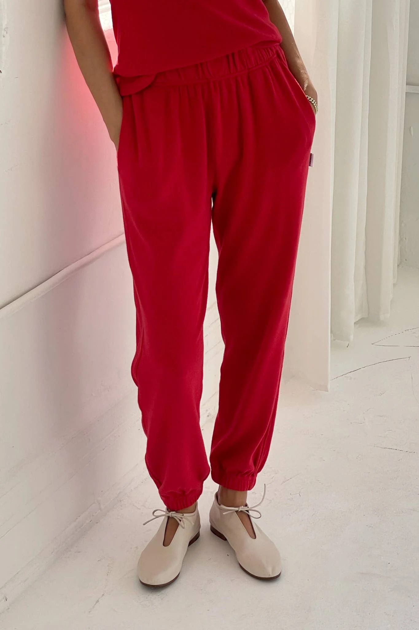 Le Bon Shoppe - Pointelle Serene Jogger - Image 3