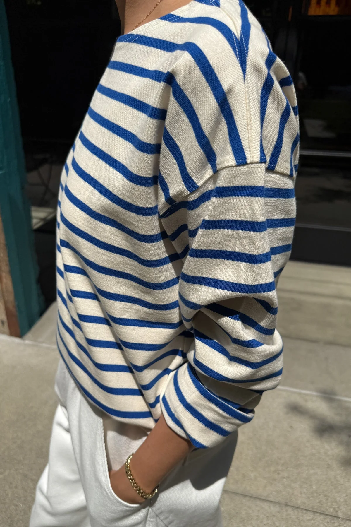 Le Bon Shoppe - Sailor Top Striped Long-Sleeve Tee - Image 10