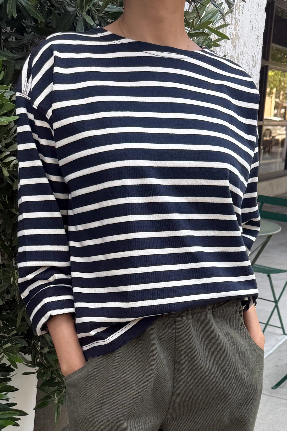 Le Bon Shoppe - Sailor Top Striped Long-Sleeve Tee - Image 12