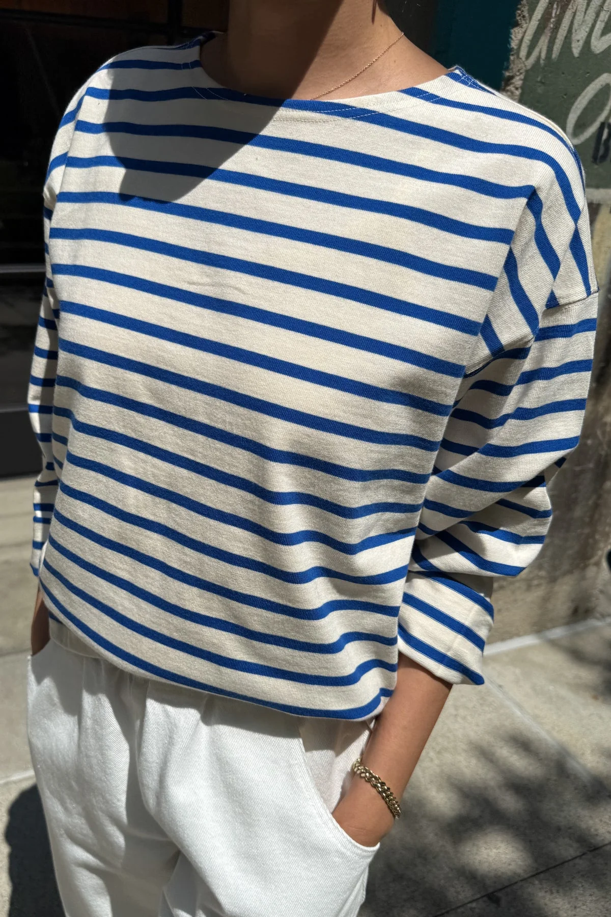 Le Bon Shoppe - Sailor Top Striped Long-Sleeve Tee - Image 9