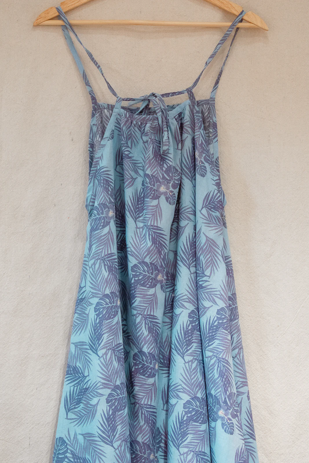 Leda Maxi Simple Tie Back Dress - Image 3