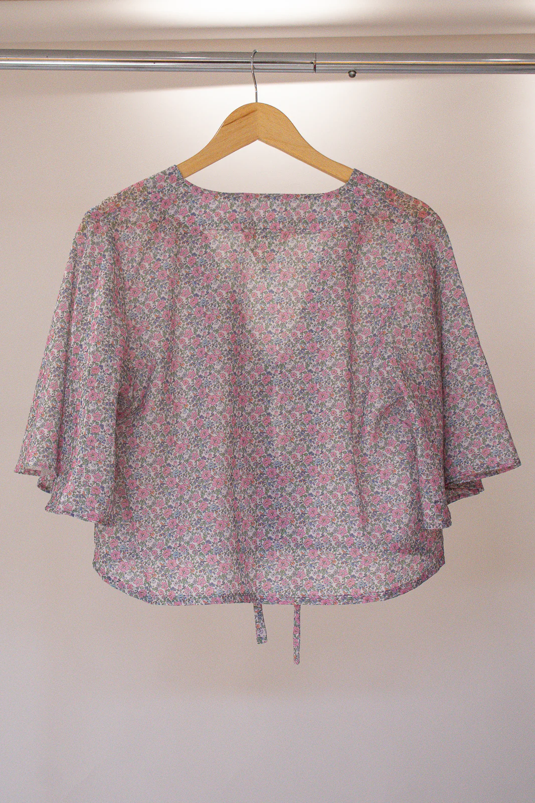 Lexi Flounce Sleeve Tied Top - Image 16