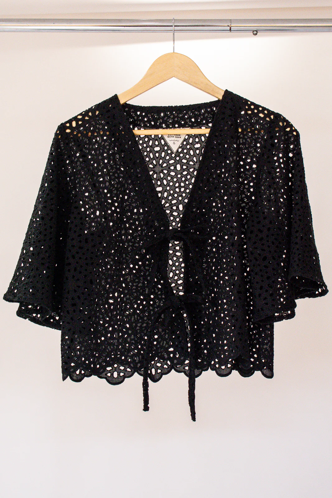 Lexi Flounce Sleeve Tied Top - Image 17