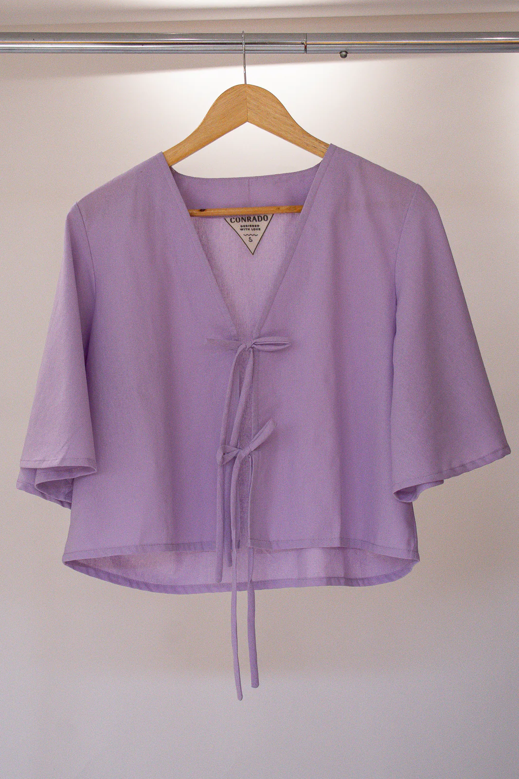 Lexi Flounce Sleeve Tied Top - Image 19