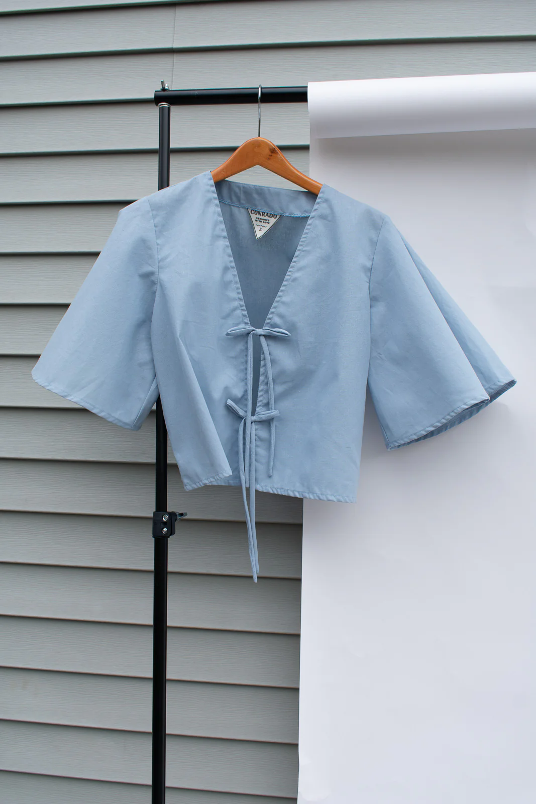 Lexi Flounce Sleeve Tied Top - Image 5