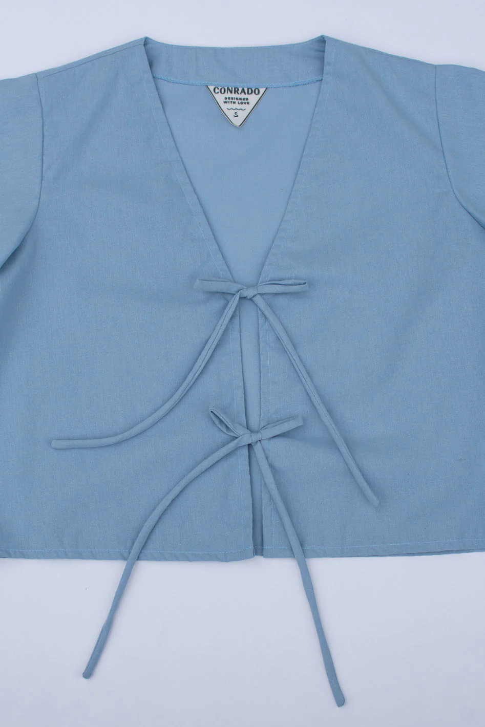 Lexi Flounce Sleeve Tied Top - Image 6