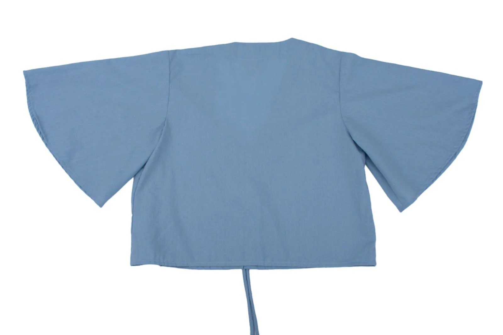 Lexi Flounce Sleeve Tied Top - Image 8