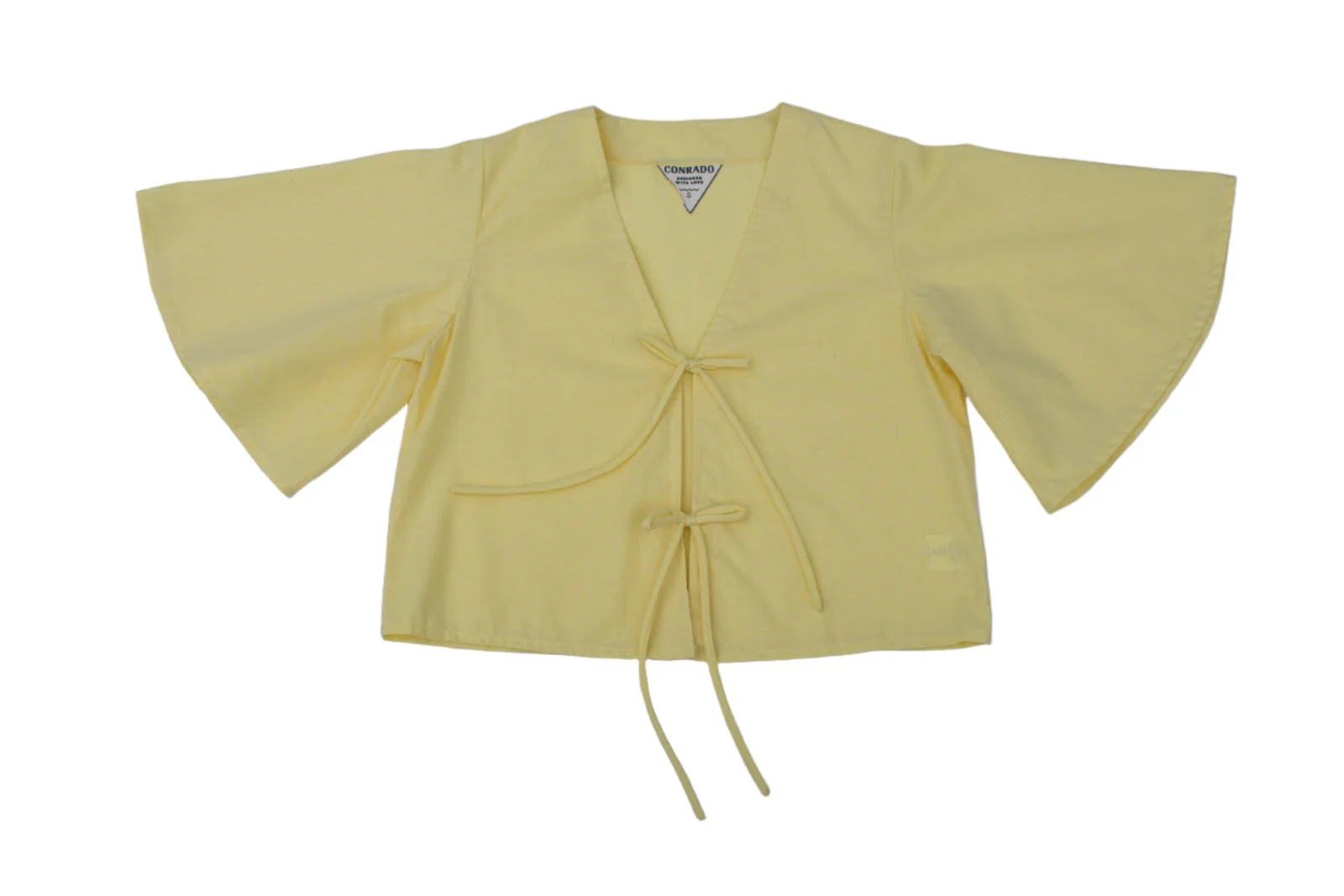 Lexi Flounce Sleeve Tied Top - Image 9