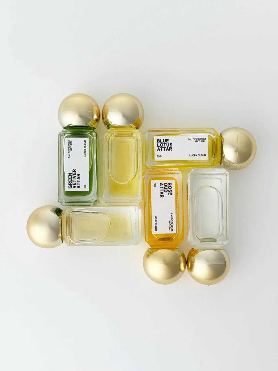 Lucky Cloud - Green Vetiver Attar perfume - natural botanical oil parfum - Image 6