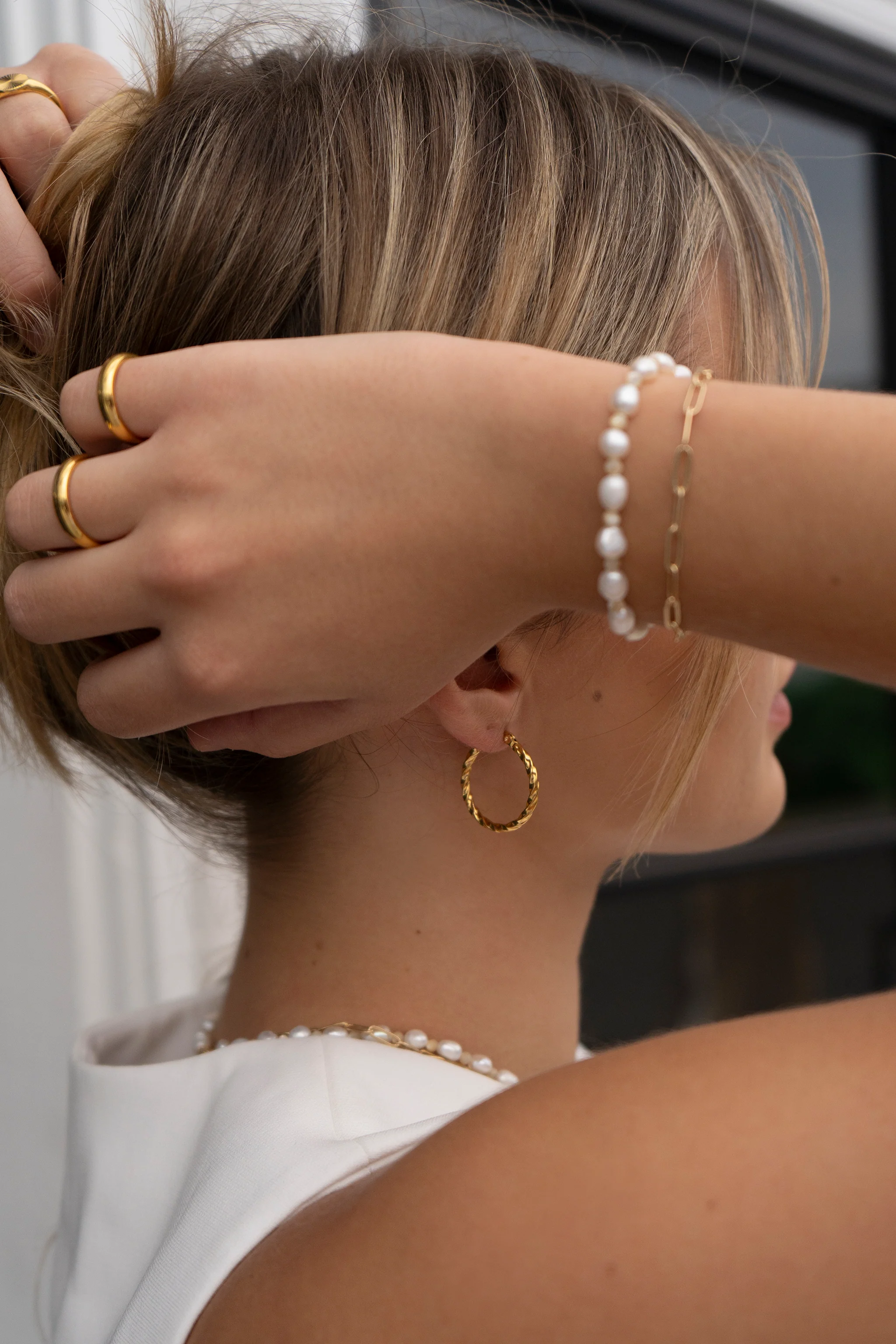 May Martin - Amber Hoops - Image 2