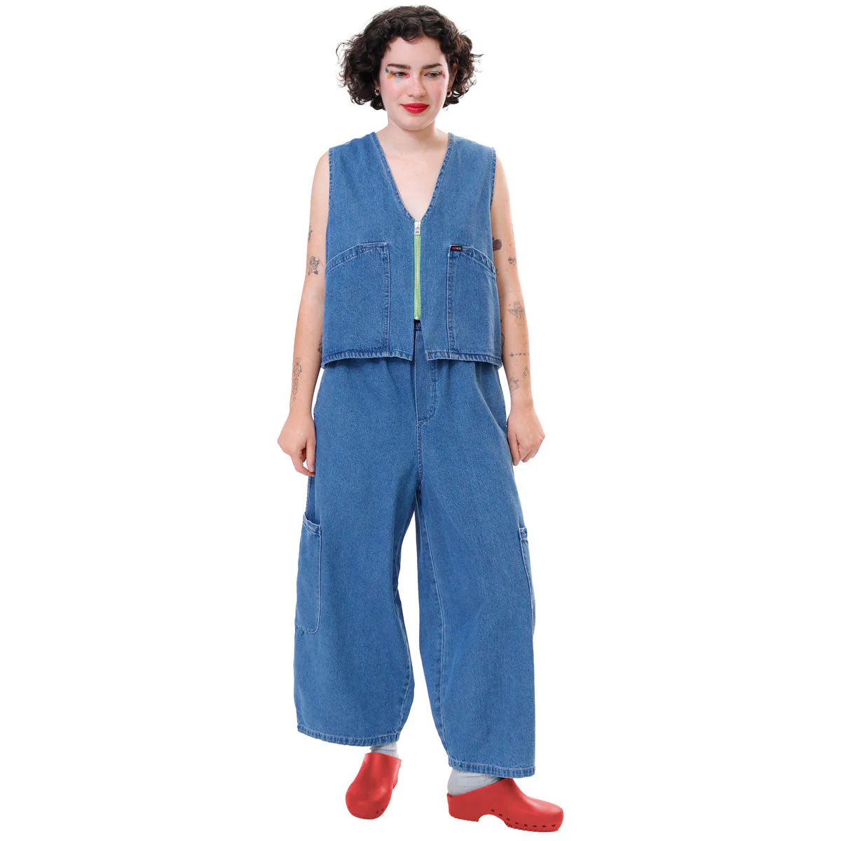 Meals Clothing Lite Ranch Denim Chef Pant - Image 3