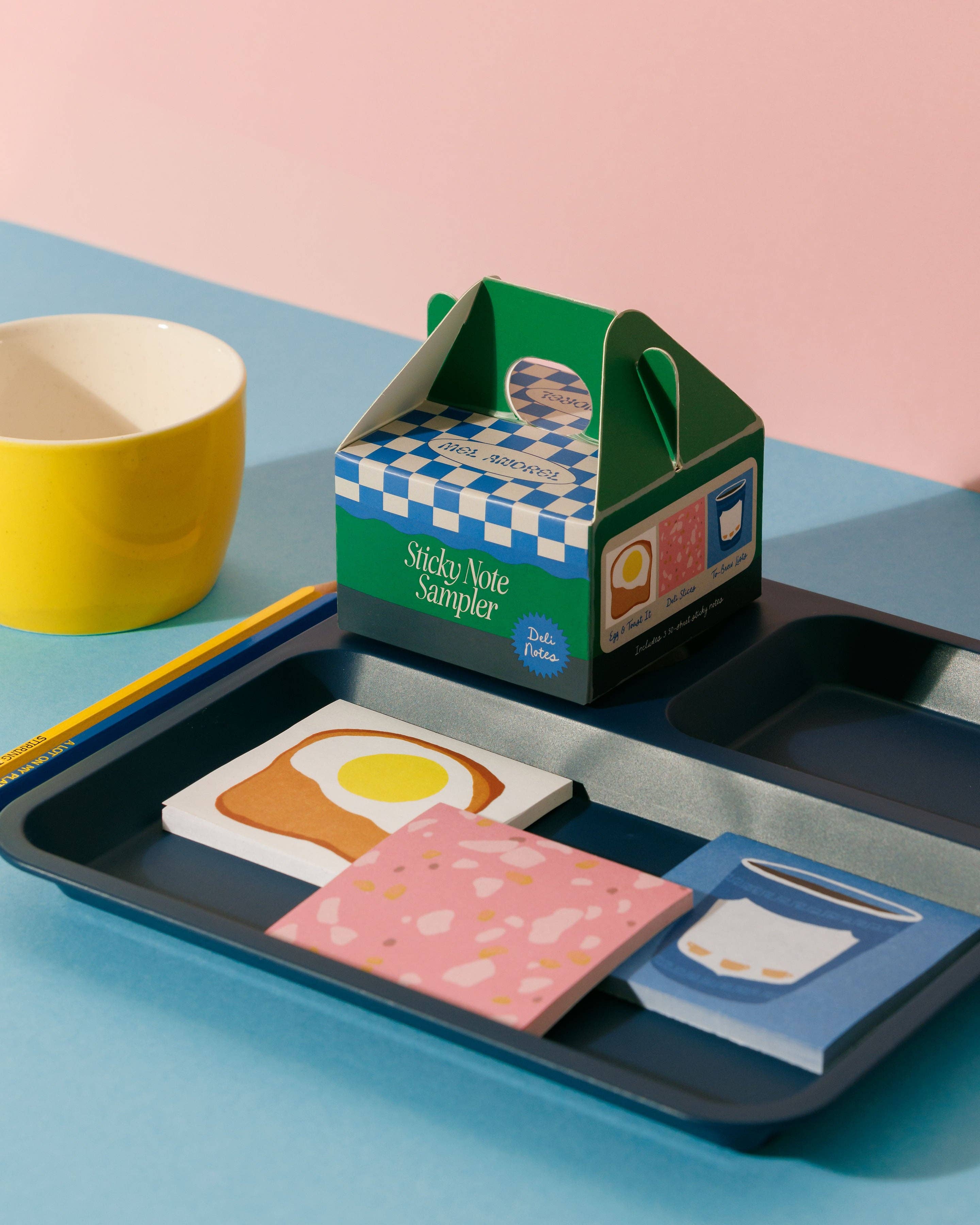 Mel Andrel - Sticky Note Sampler - Deli Notes