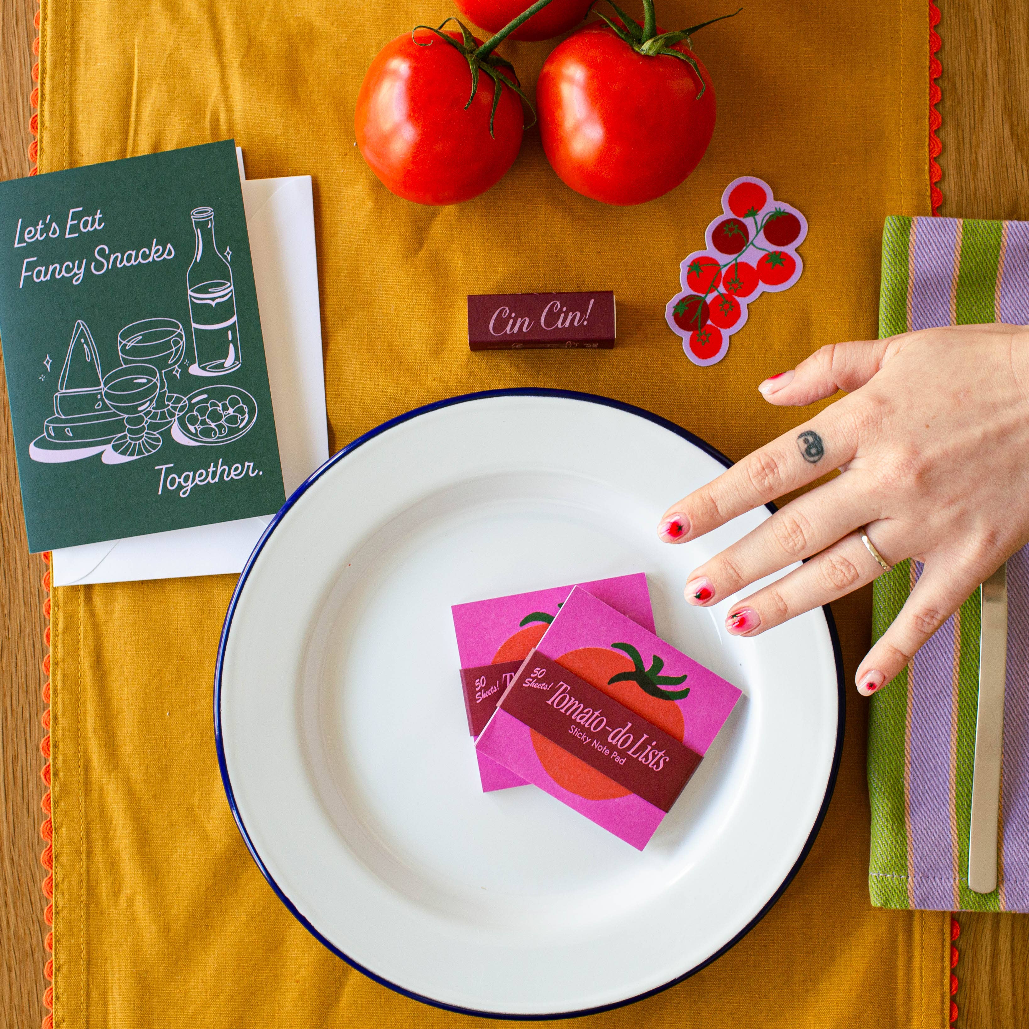 Mel Andrel Tomato-do List Sticky Notes - Image 3