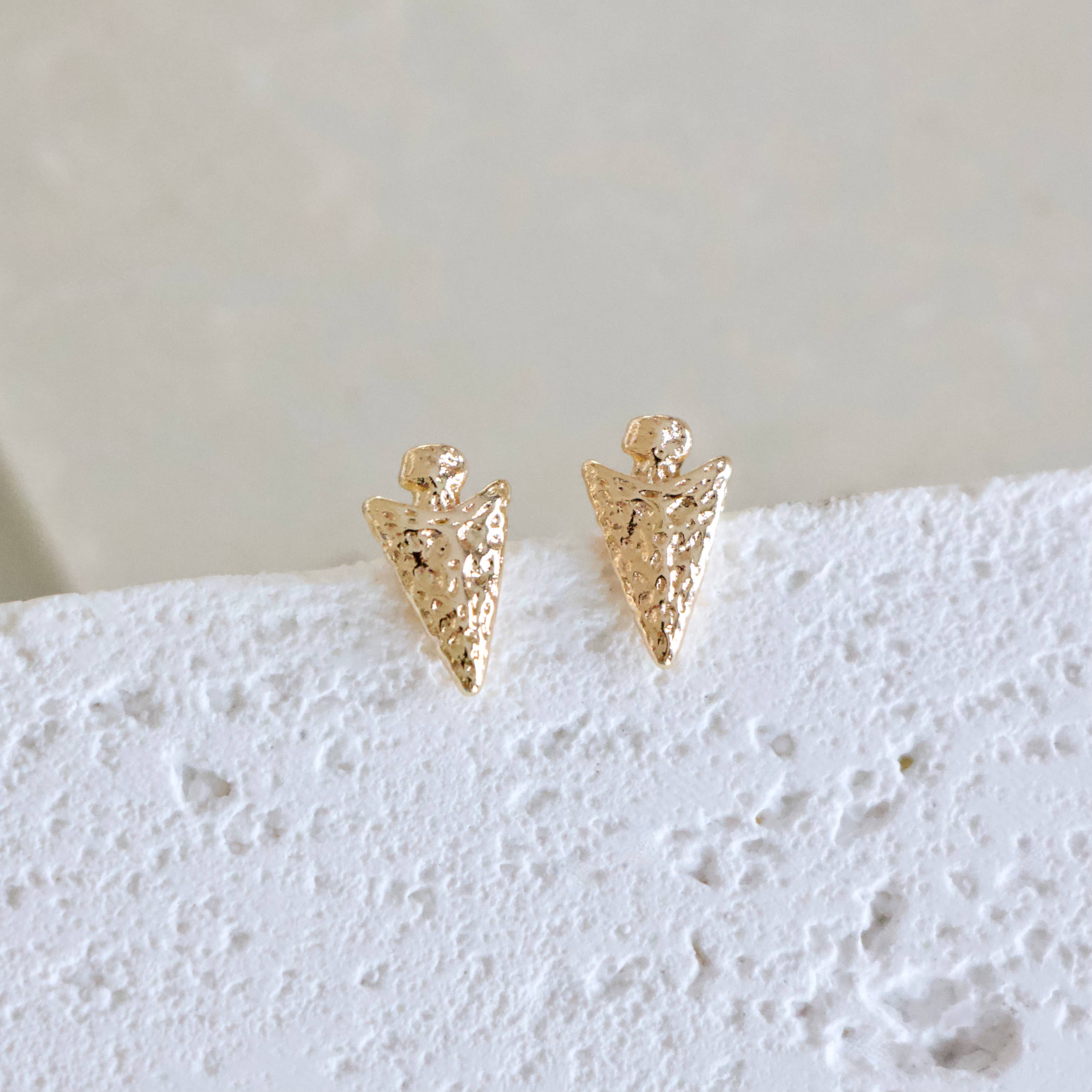 Arrowhead Stud Earrings - Image 2