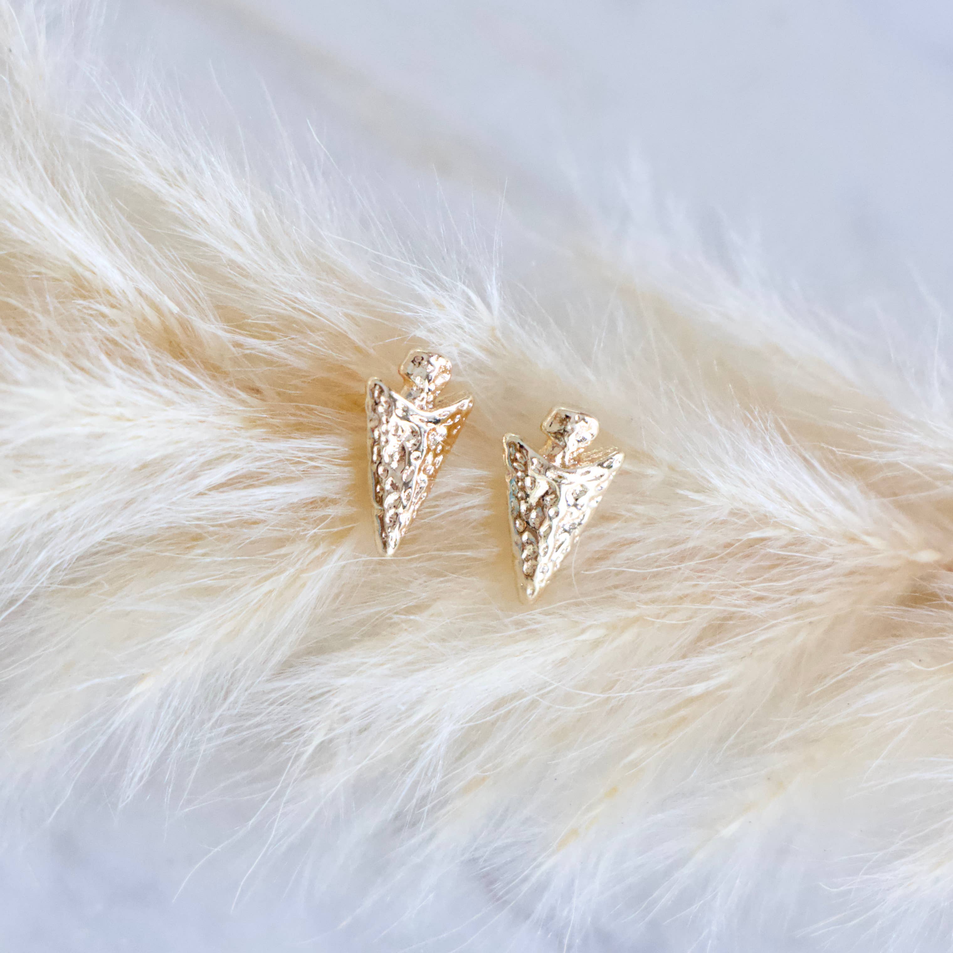 Arrowhead Stud Earrings - Image 3