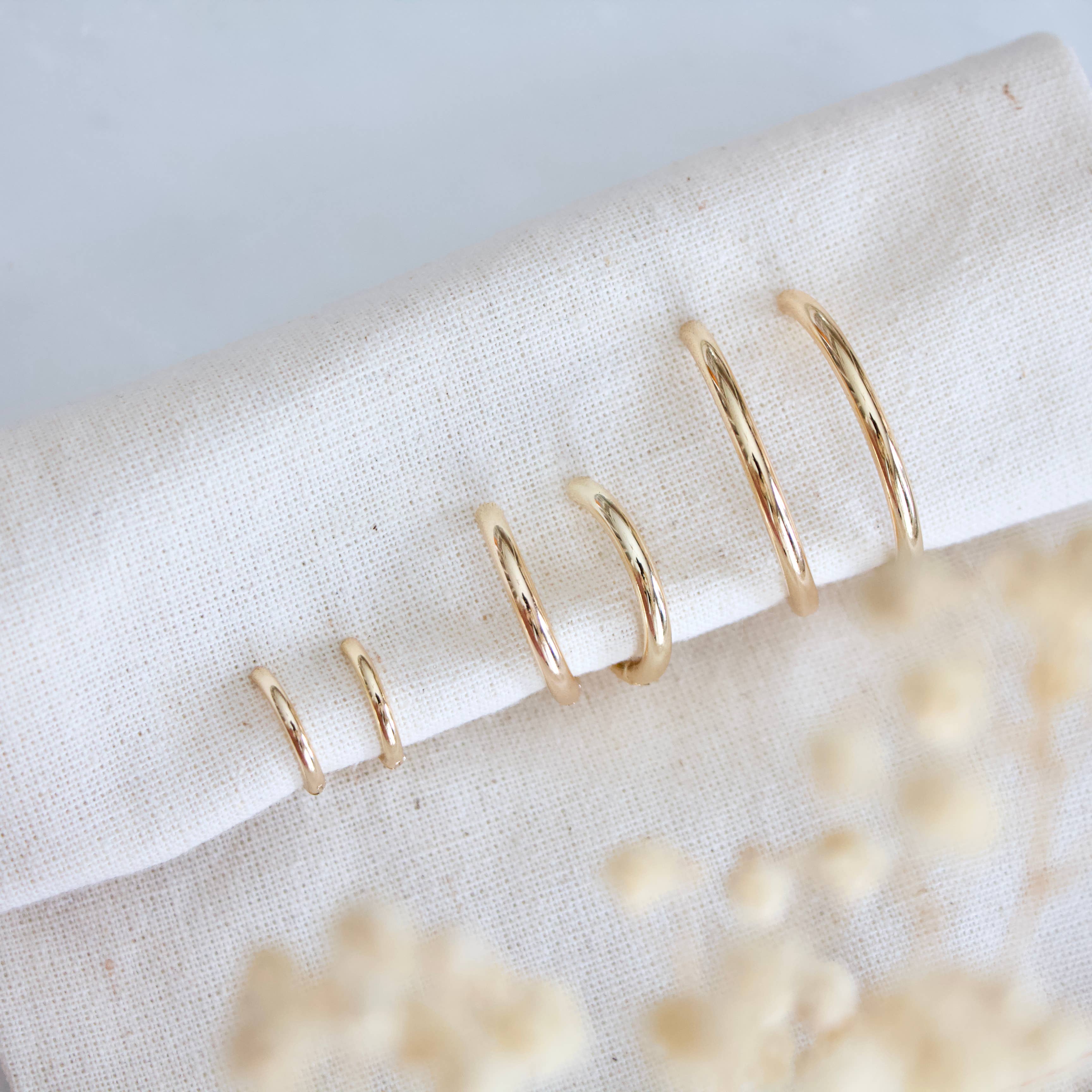 Everyday Hoop Earrings: 14mm, 20mm, 30mm - Image 10