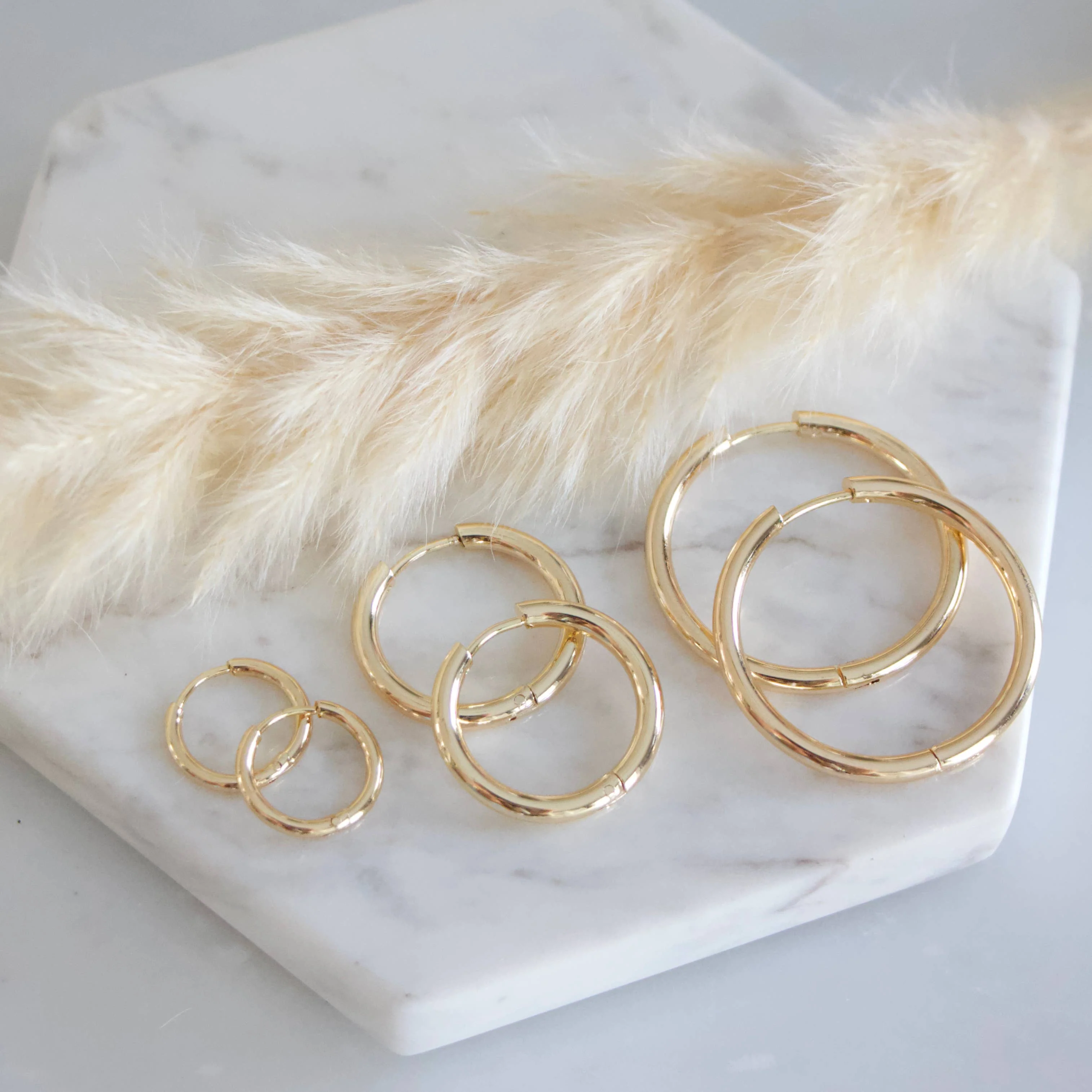 Everyday Hoop Earrings: 14mm, 20mm, 30mm - Image 11