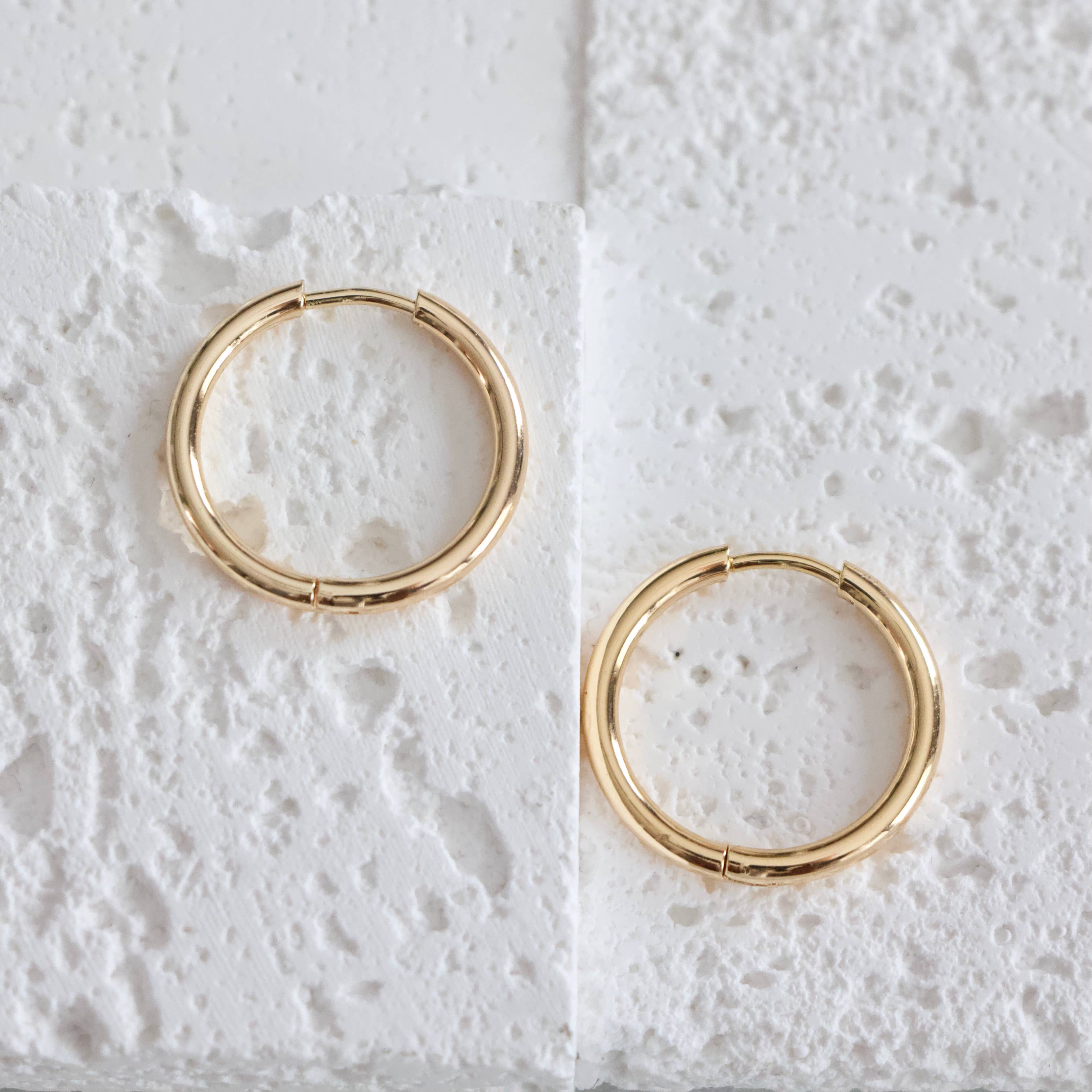 Everyday Hoop Earrings: 14mm, 20mm, 30mm - Image 6