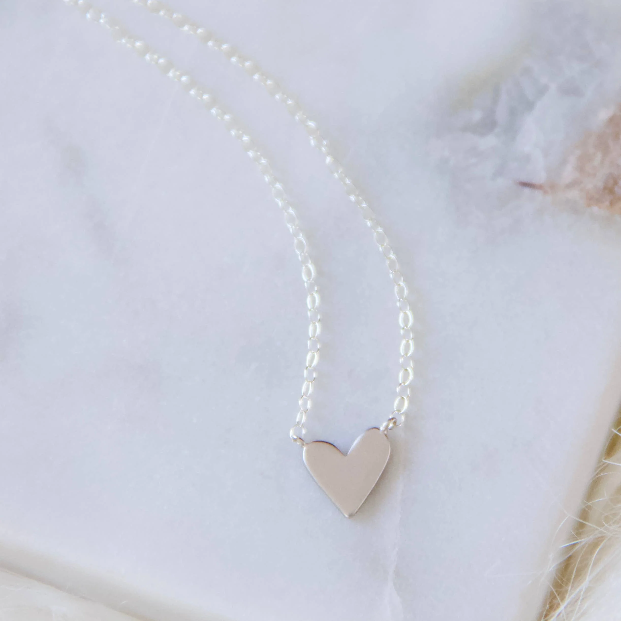 Silver Heart Necklace