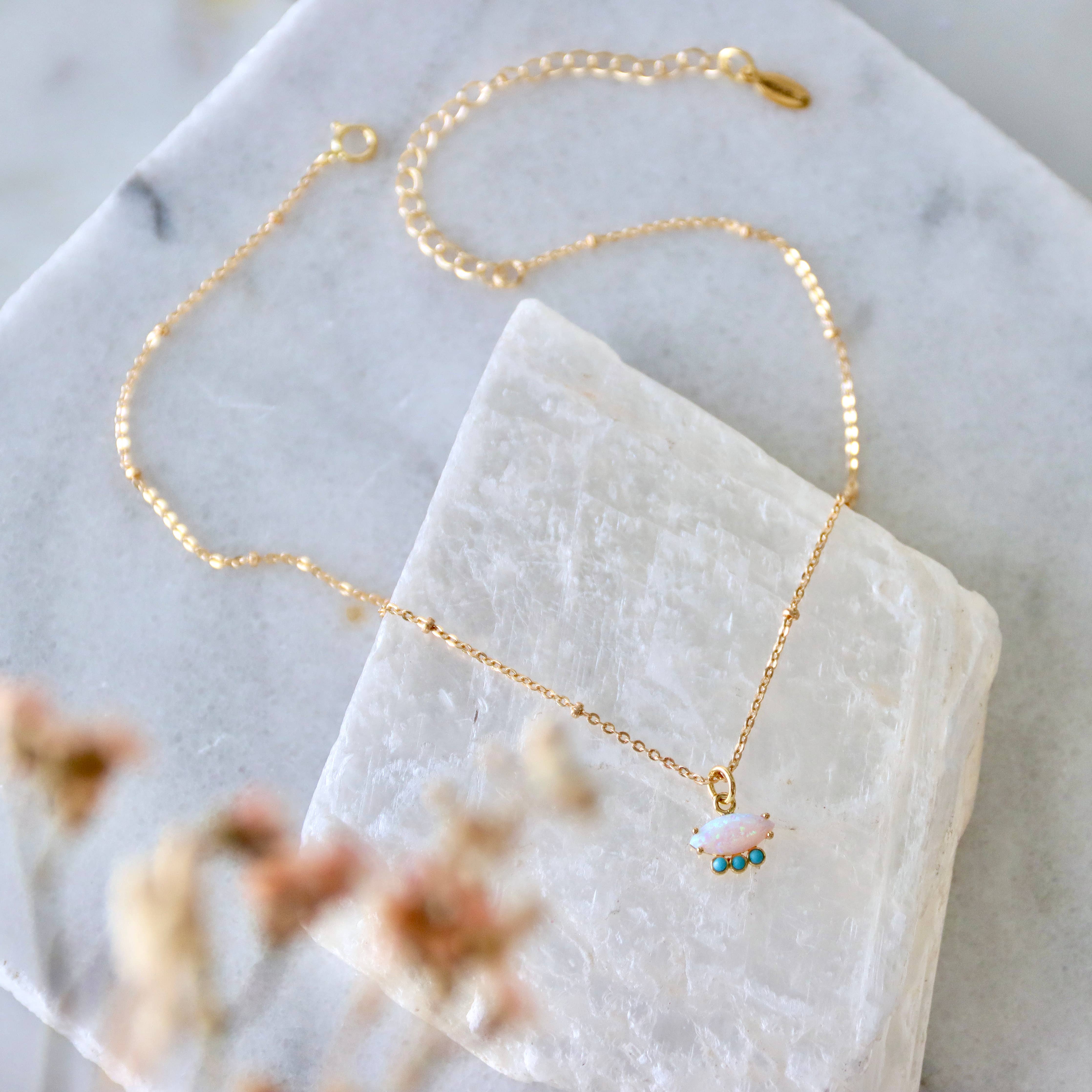 Opal and Turquoise Necklace - Image 5