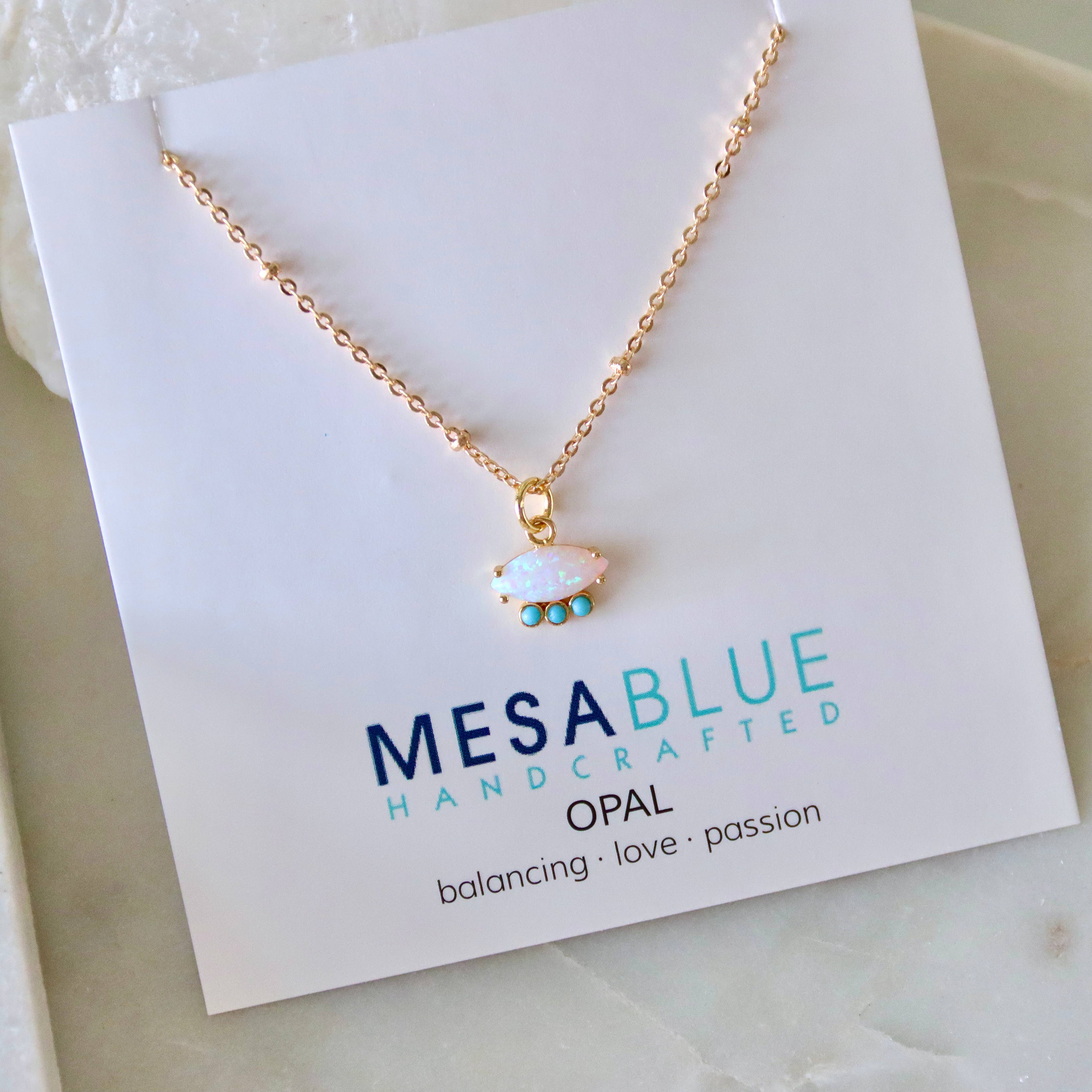 Opal and Turquoise Necklace - Image 6