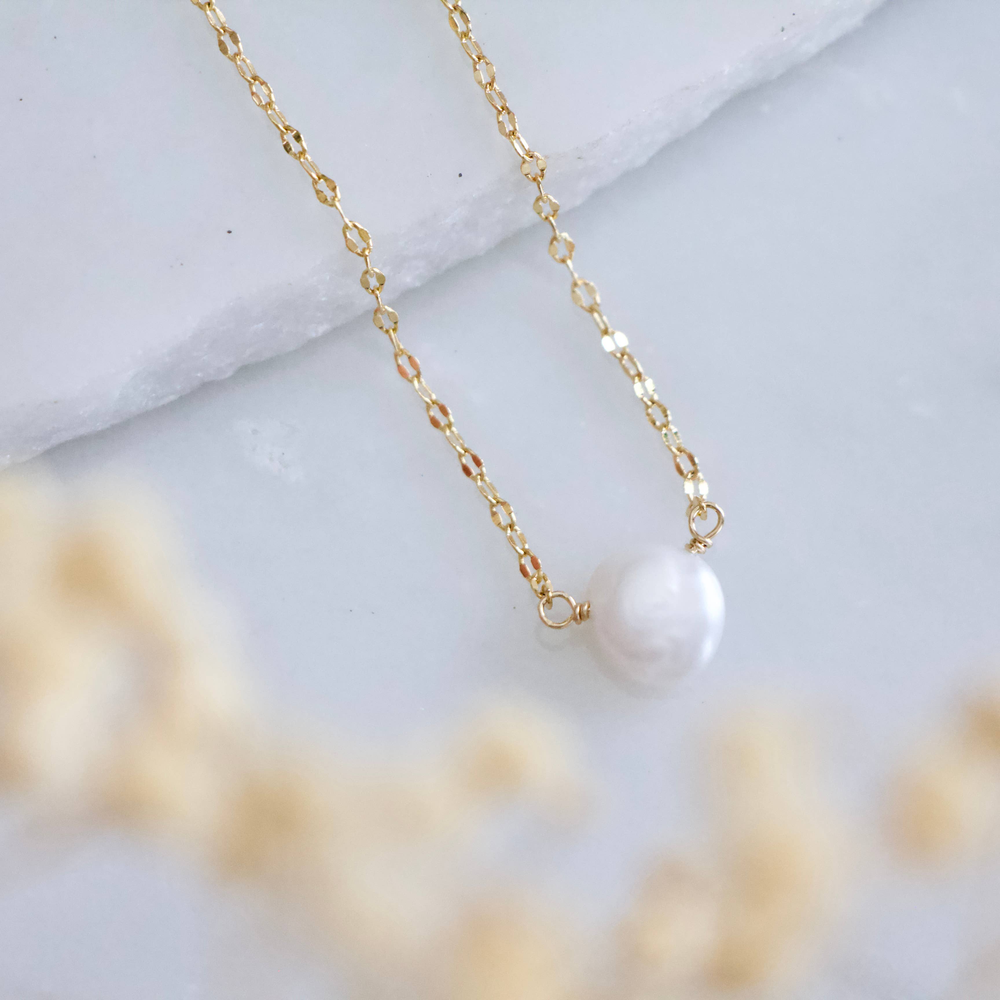 Small Pearl Necklace - Image 5