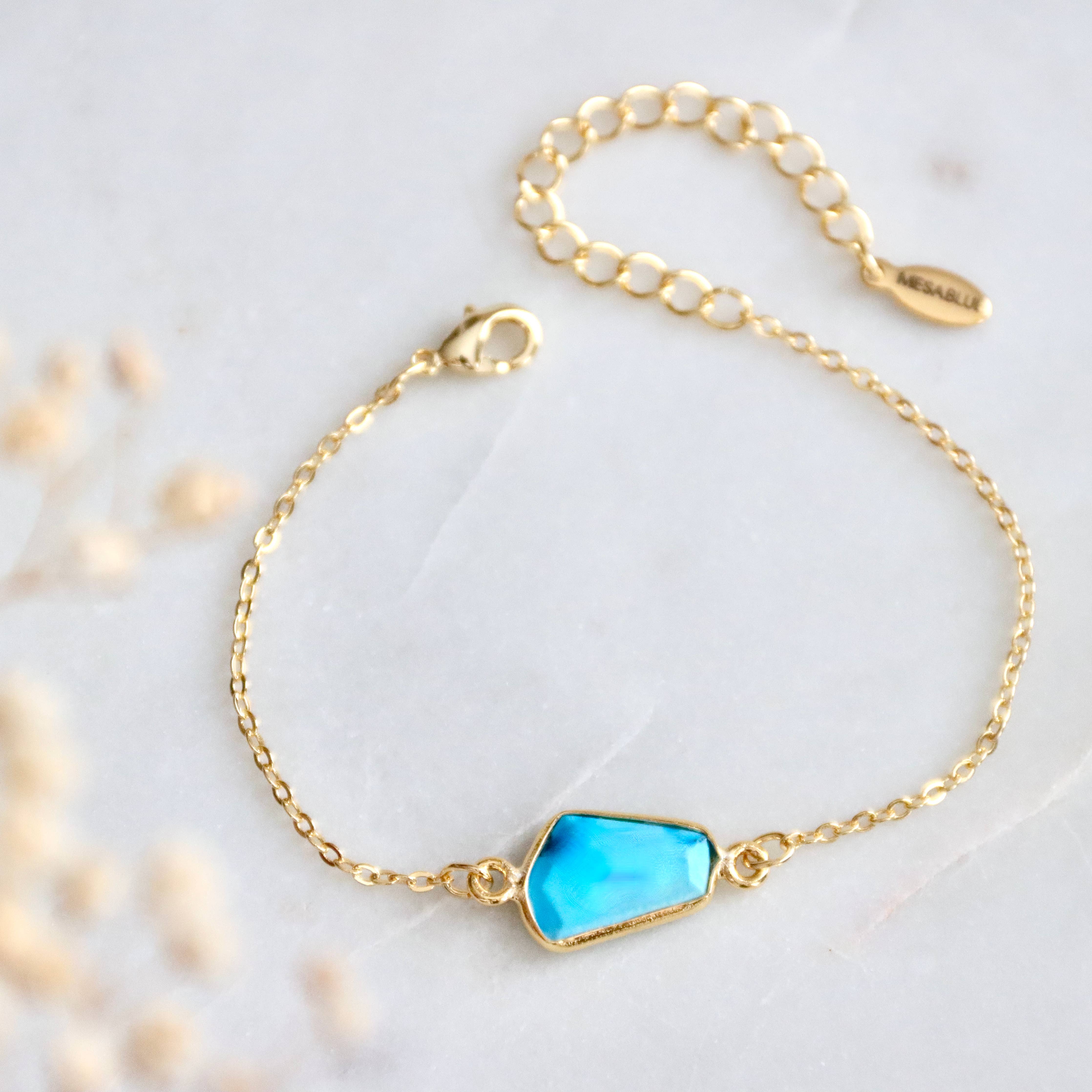 Turquoise Freeform Bracelet