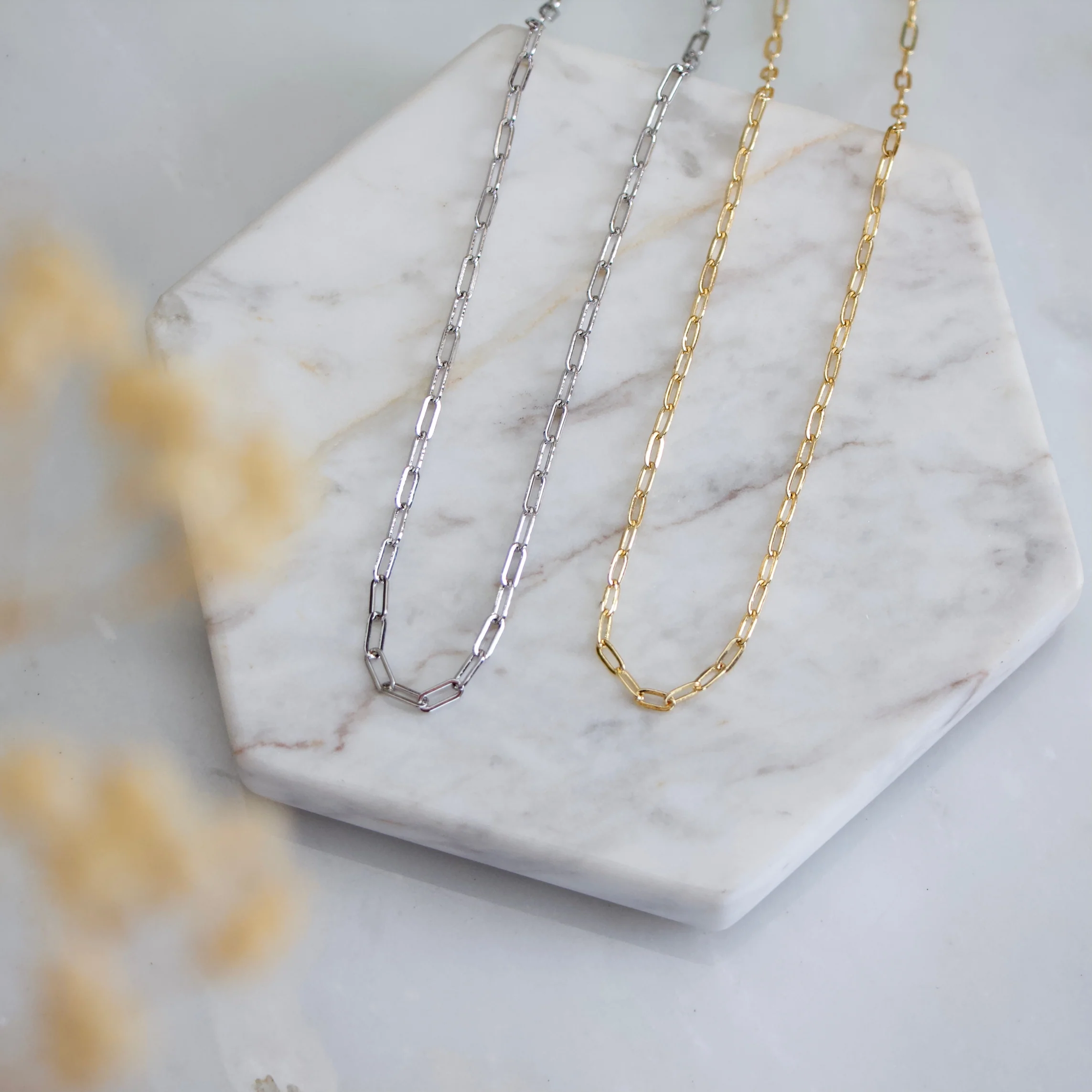 Mini Paperclip Necklace