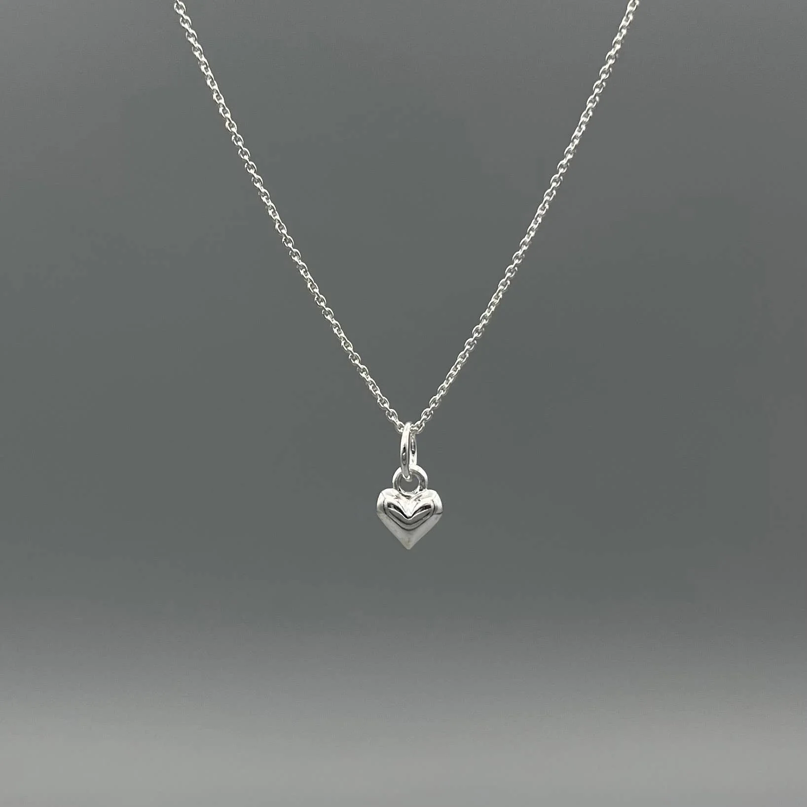 Mini Puffy Heart Necklace