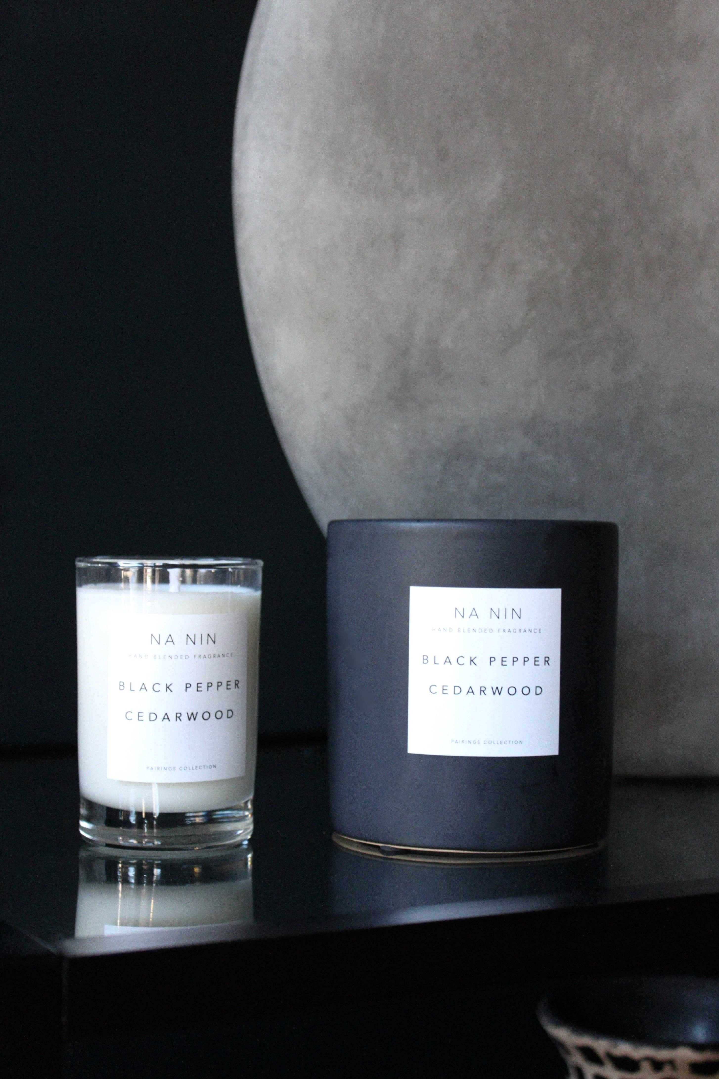 Na Nin - Black Pepper & Cedarwood Candle 5oz - Image 14