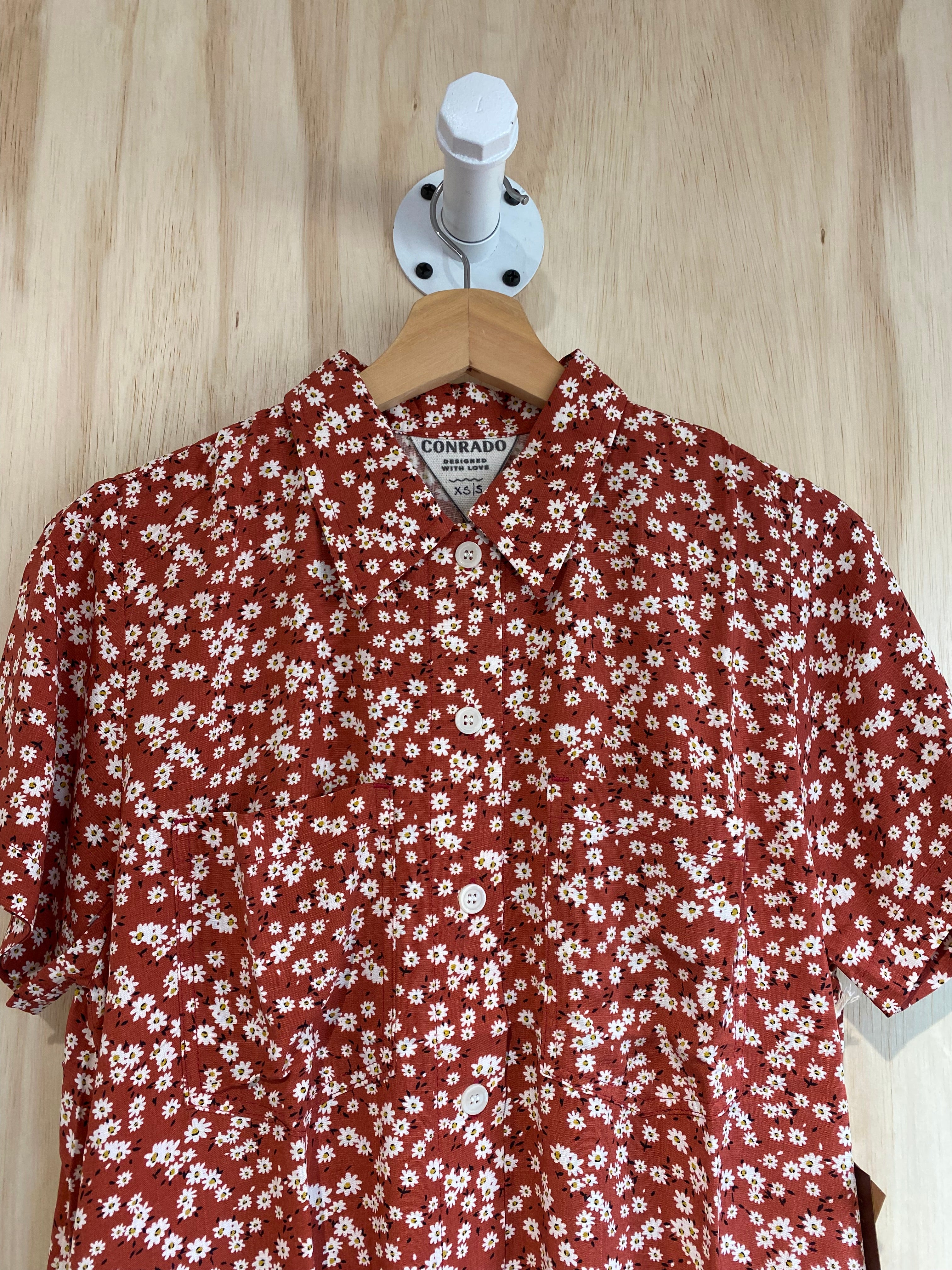Natalie Floral Shirt Dress - Image 2