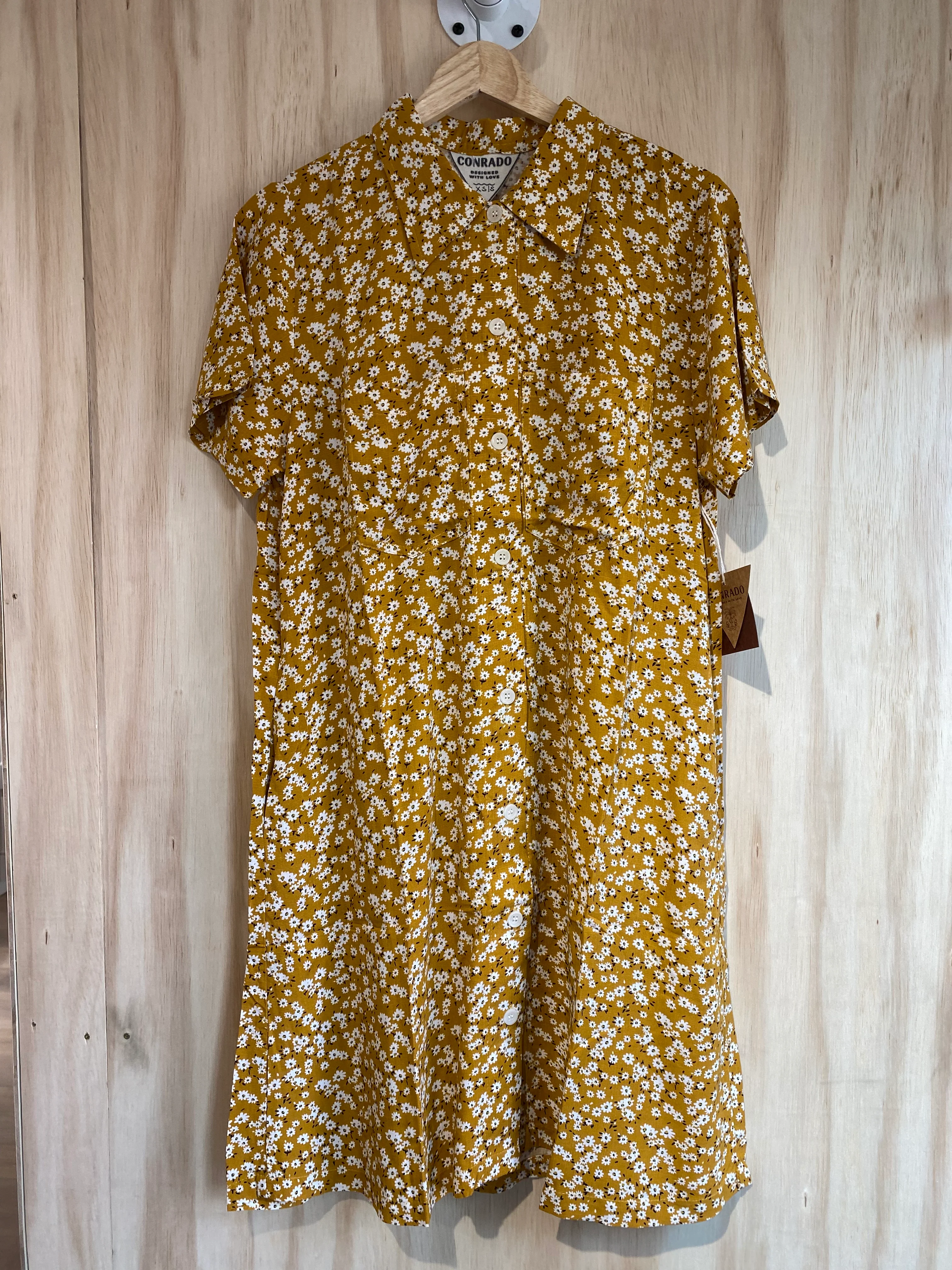 Natalie Floral Shirt Dress - Image 3