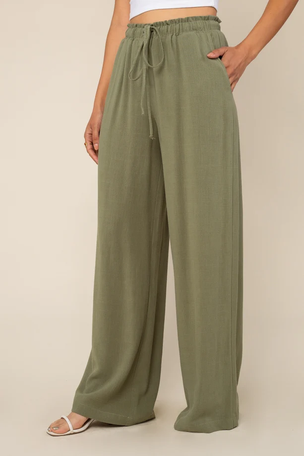 NLT - Cove Linen Pant | Wide Leg Full Length - Image 11