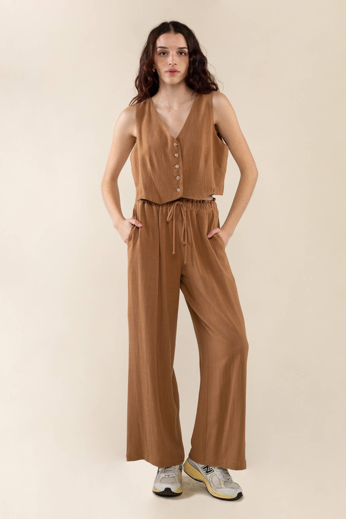 NLT - Cove Linen Pant | Wide Leg Full Length - Image 13