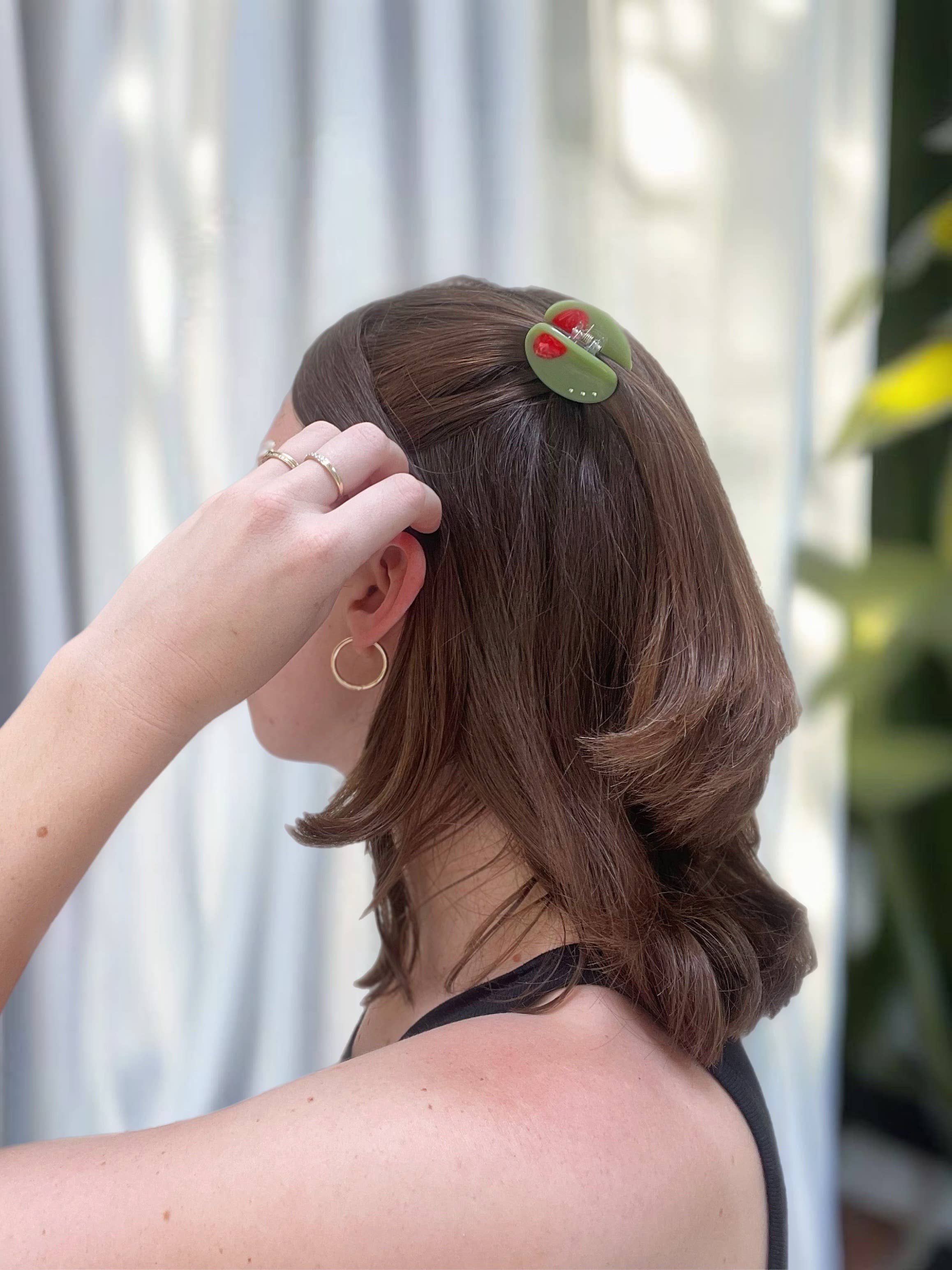 Olive Claw Clip - Image 6