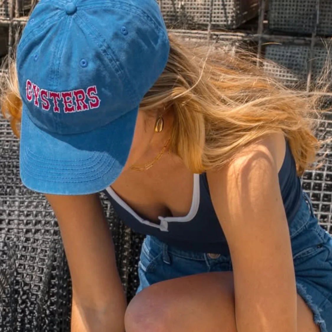 Oysters Baseball Cap Dad Hat - Image 4