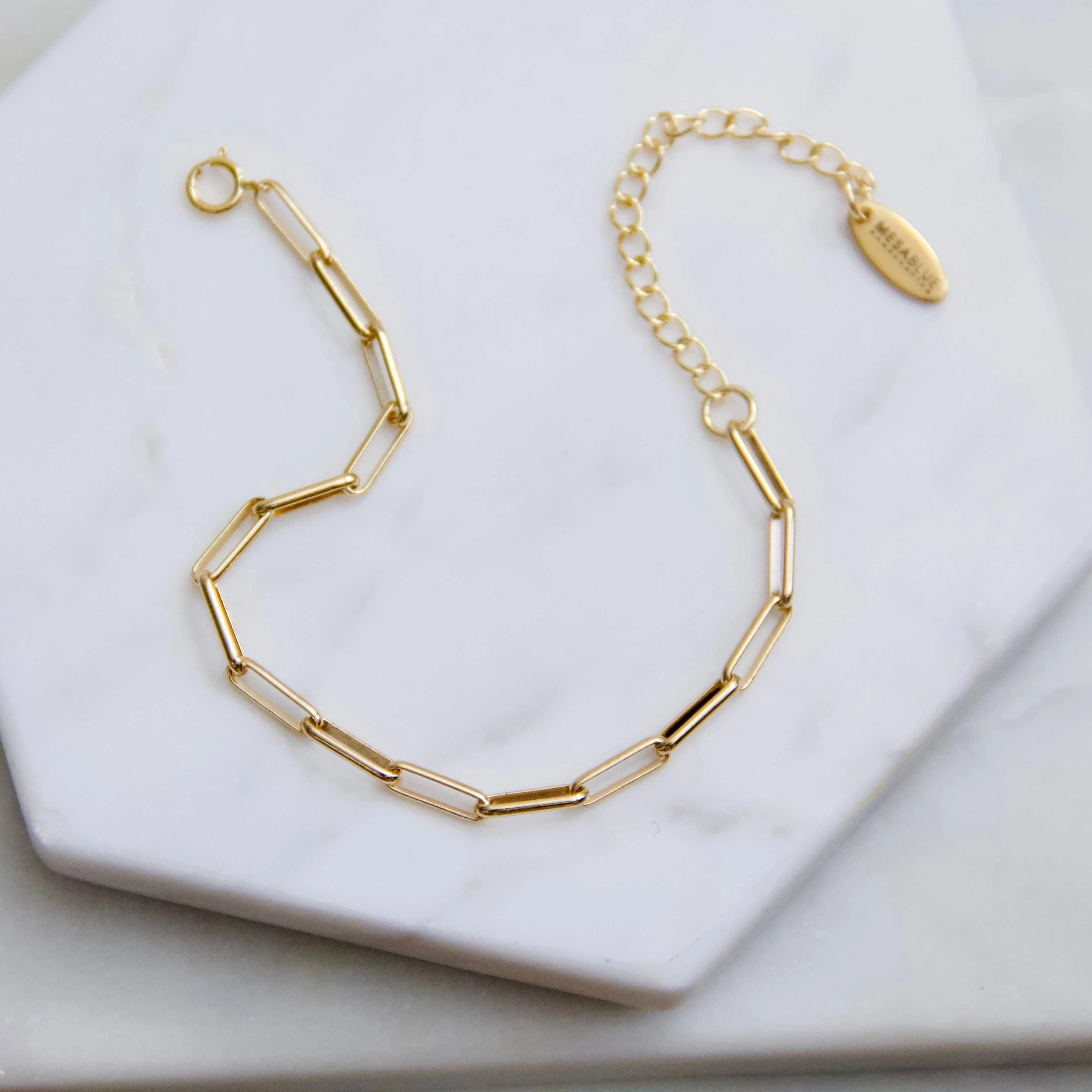 Paperclip Chain Bracelet - Image 2