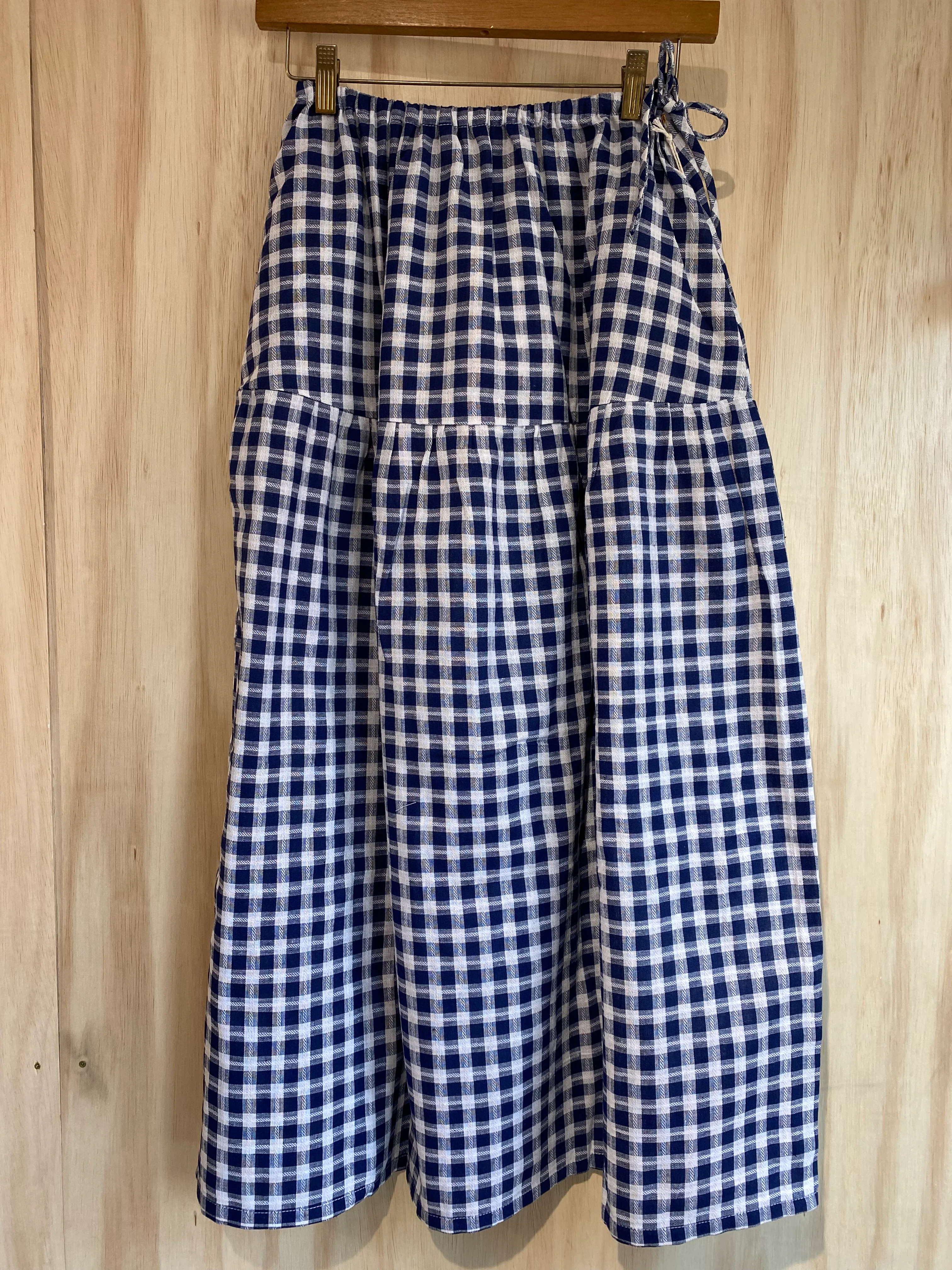 Patrice Midi Checkered Skirt - Image 13