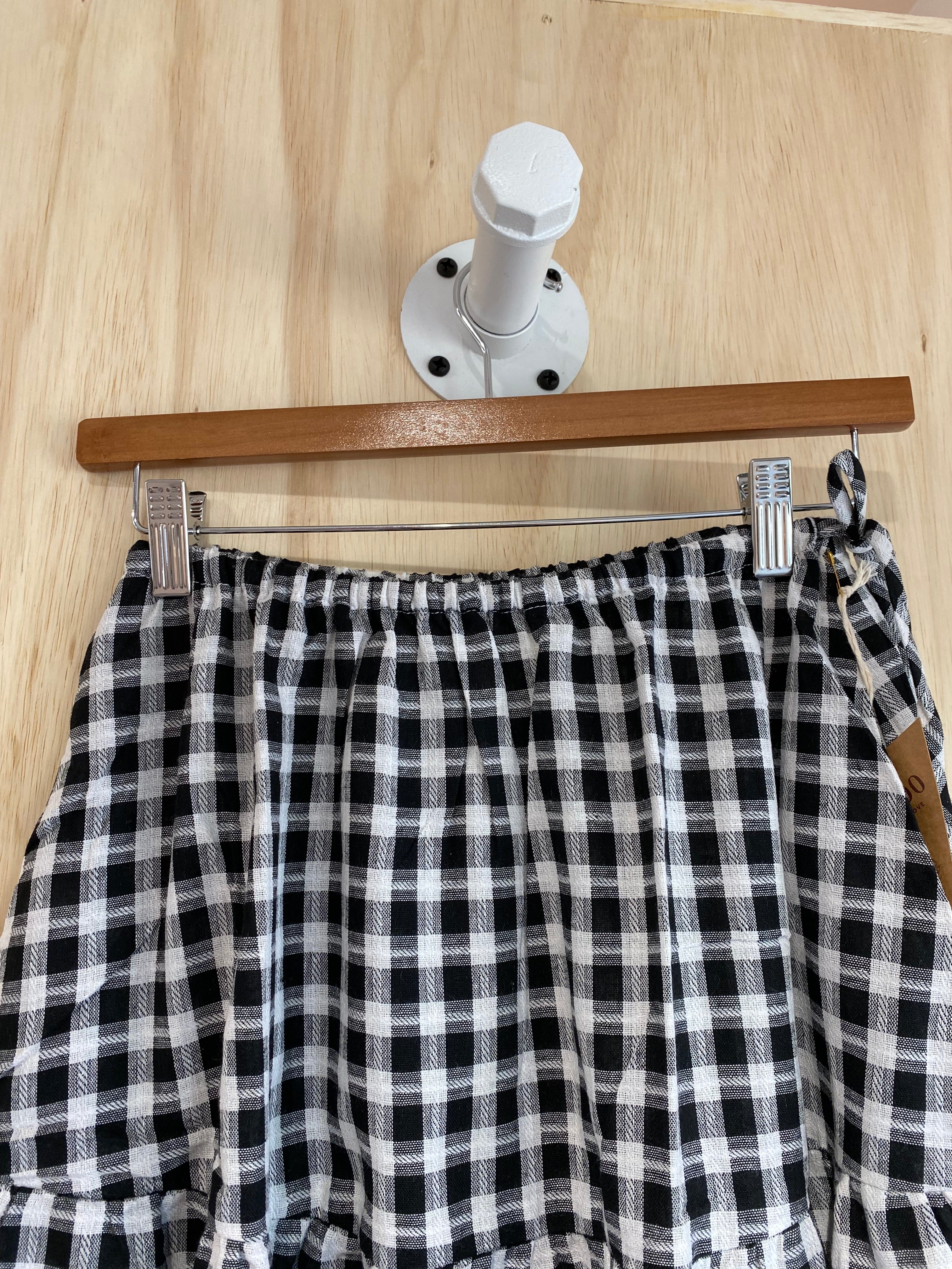 Patrice Midi Checkered Skirt - Image 16