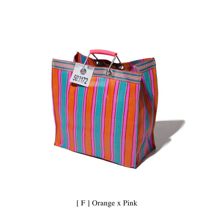 Puebco - RECYCLED PLASTIC STRIPE BAG - Square - Image 4