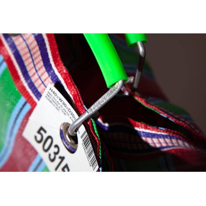 Puebco - RECYCLED PLASTIC STRIPE BAG - Wide - Image 5
