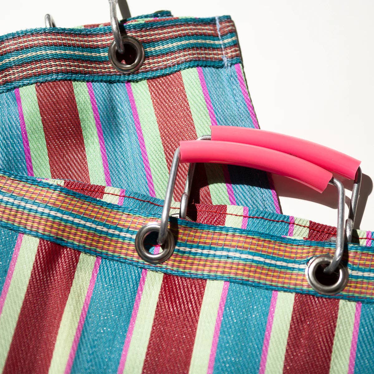 Puebco - RECYCLED PLASTIC STRIPE BAG - Wide - Image 8
