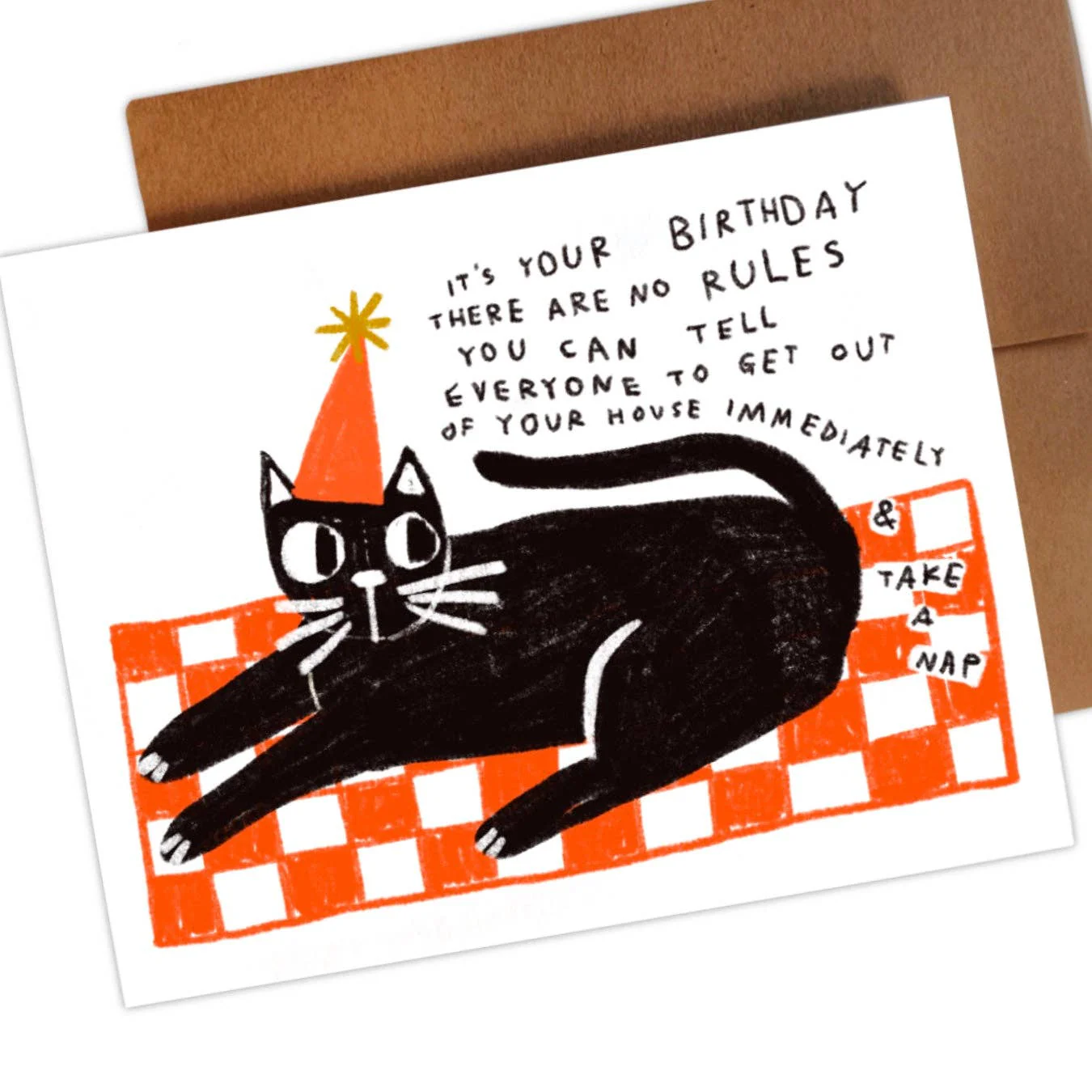 RANI BAN CO - IT'S YOUR BIRTHDAY THERE ARE NO RULES Greeting Card - Image 3