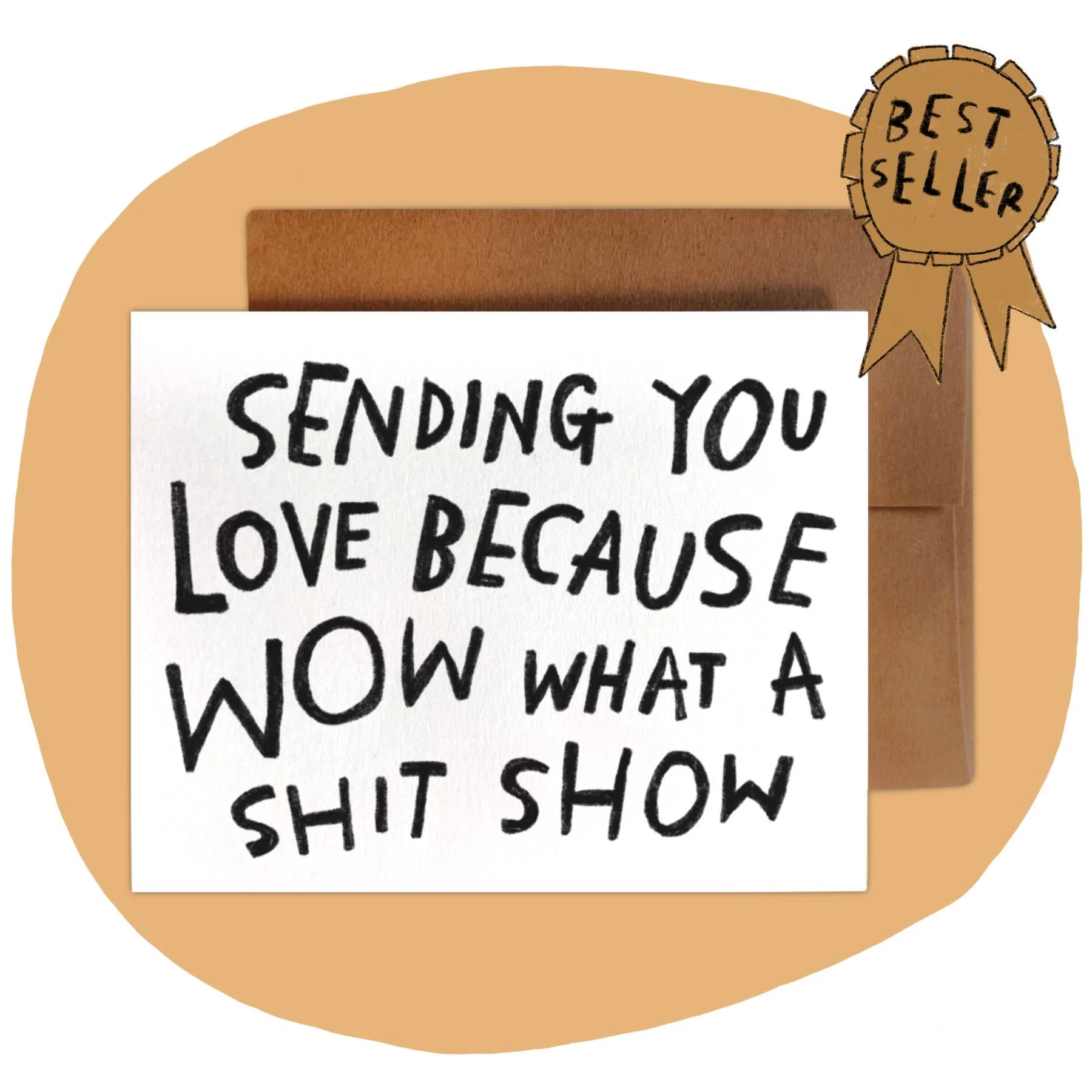 RANI BAN CO - SHIT SHOW Greeting Card