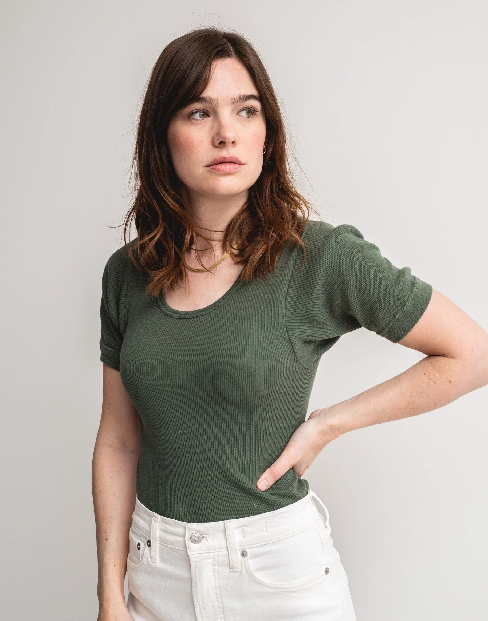 Rawson Berlin Tee Vintage Ribbed Knit T-Shirt - Image 16
