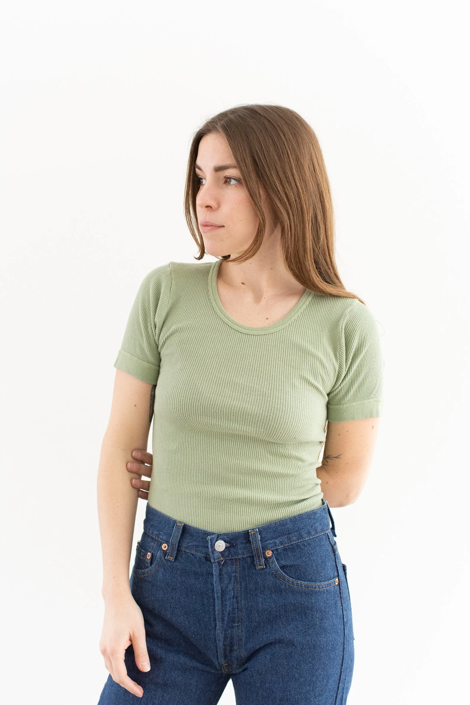 Rawson Berlin Tee Vintage Ribbed Knit T-Shirt - Image 18