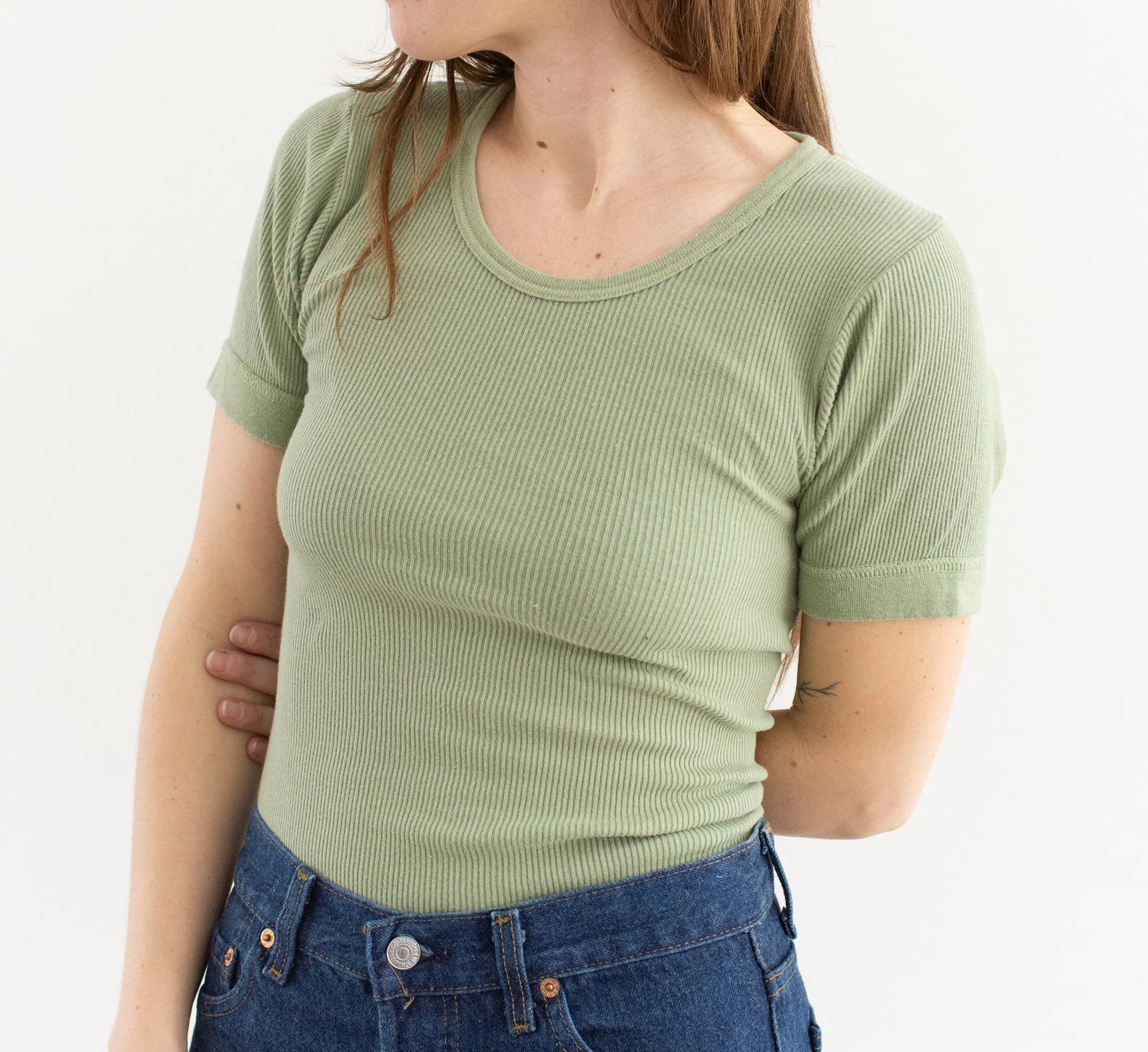 Rawson Berlin Tee Vintage Ribbed Knit T-Shirt - Image 19
