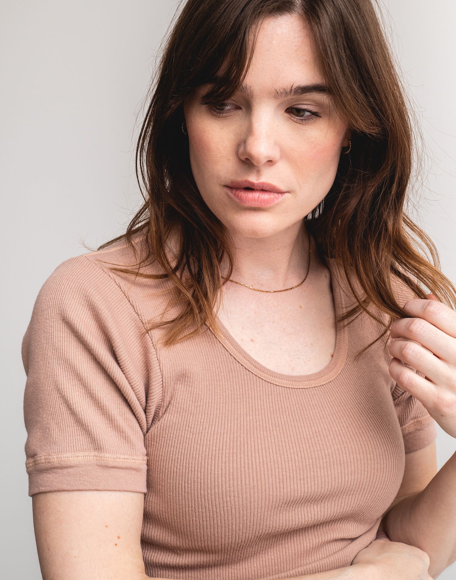 Rawson Berlin Tee Vintage Ribbed Knit T-Shirt - Image 3
