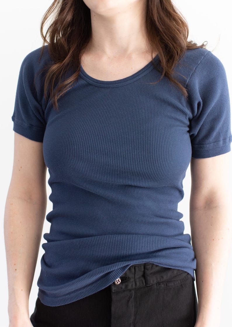 Rawson Berlin Tee Vintage Ribbed Knit T-Shirt - Image 30