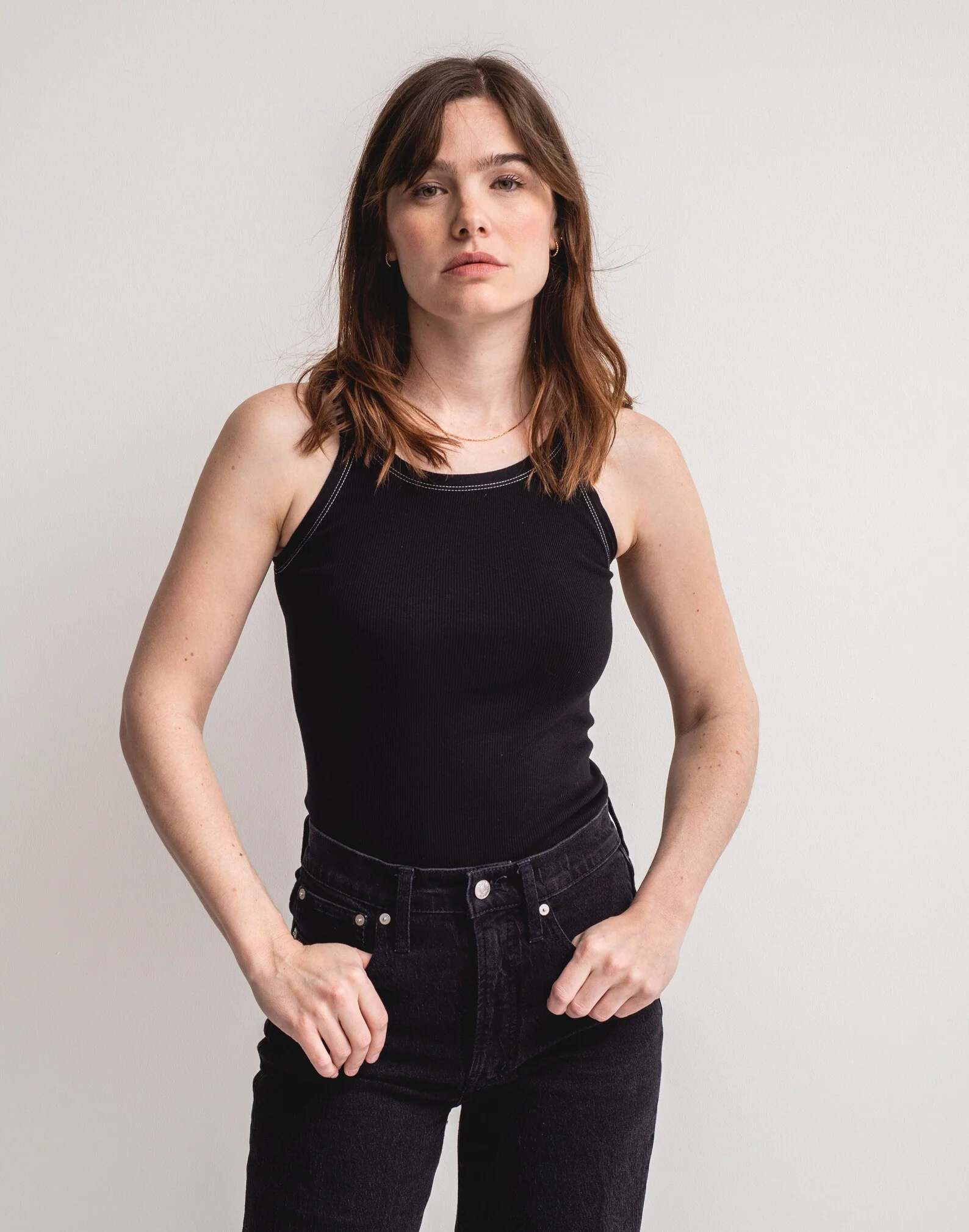 Rawson The Siena Tank Vintage Rib Knit Tank - Image 5